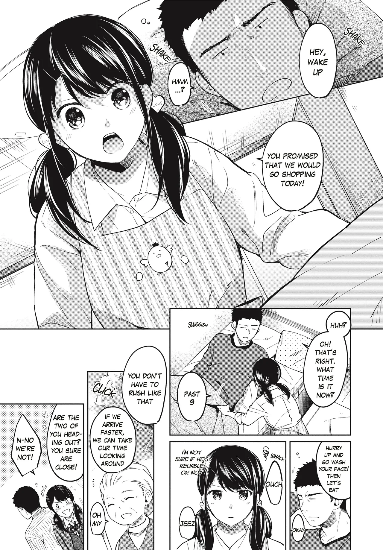 [Fumitsuki Sou]1 Room Apartment + Highschool Girl Suddenly Living Together? Close Contact!? First Sex!!? Ch.1-11[English] [Project-H] [Decensored] [Ongoing] Page 184