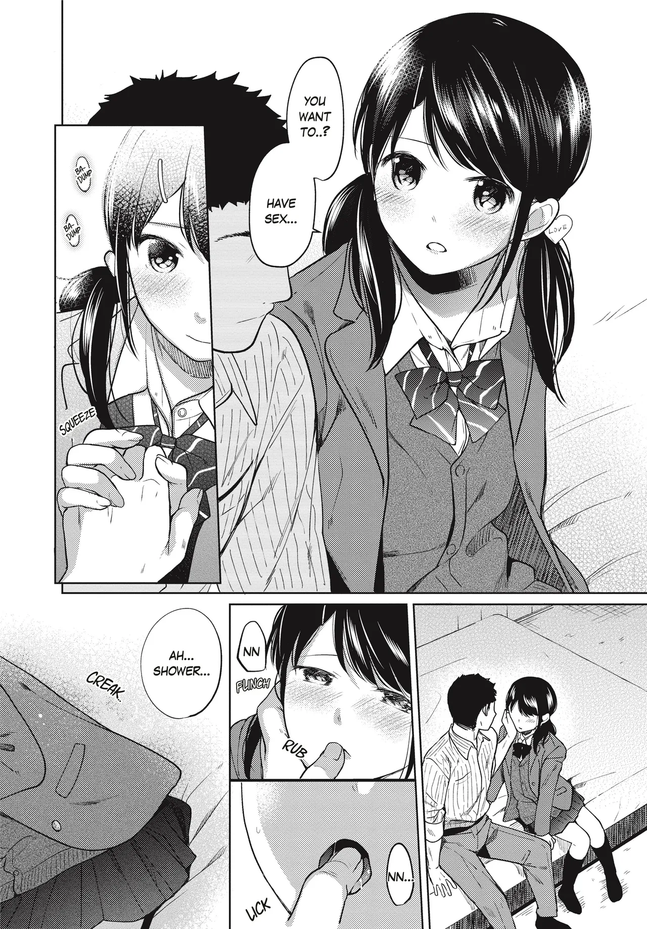 [Fumitsuki Sou]1 Room Apartment + Highschool Girl Suddenly Living Together? Close Contact!? First Sex!!? Ch.1-11[English] [Project-H] [Decensored] [Ongoing] Page 195