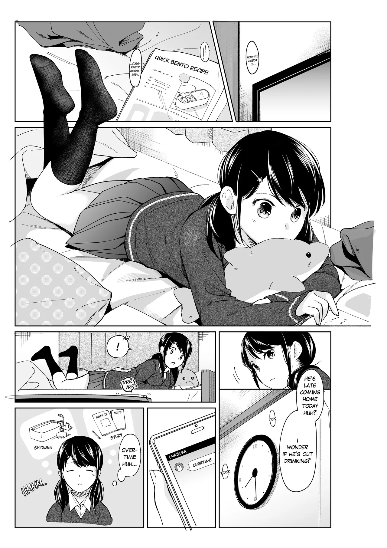 [Fumitsuki Sou]1 Room Apartment + Highschool Girl Suddenly Living Together? Close Contact!? First Sex!!? Ch.1-11[English] [Project-H] [Decensored] [Ongoing] Page 210