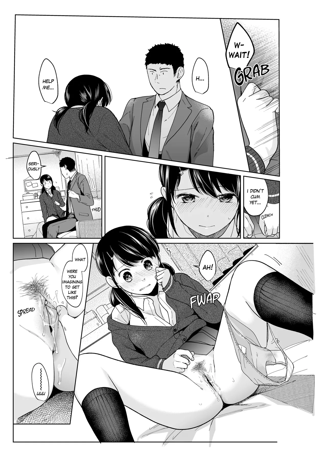 [Fumitsuki Sou]1 Room Apartment + Highschool Girl Suddenly Living Together? Close Contact!? First Sex!!? Ch.1-11[English] [Project-H] [Decensored] [Ongoing] Page 218