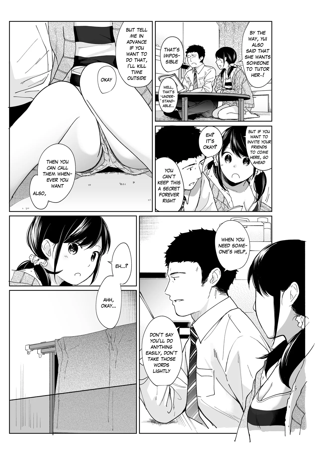 [Fumitsuki Sou]1 Room Apartment + Highschool Girl Suddenly Living Together? Close Contact!? First Sex!!? Ch.1-11[English] [Project-H] [Decensored] [Ongoing] Page 242