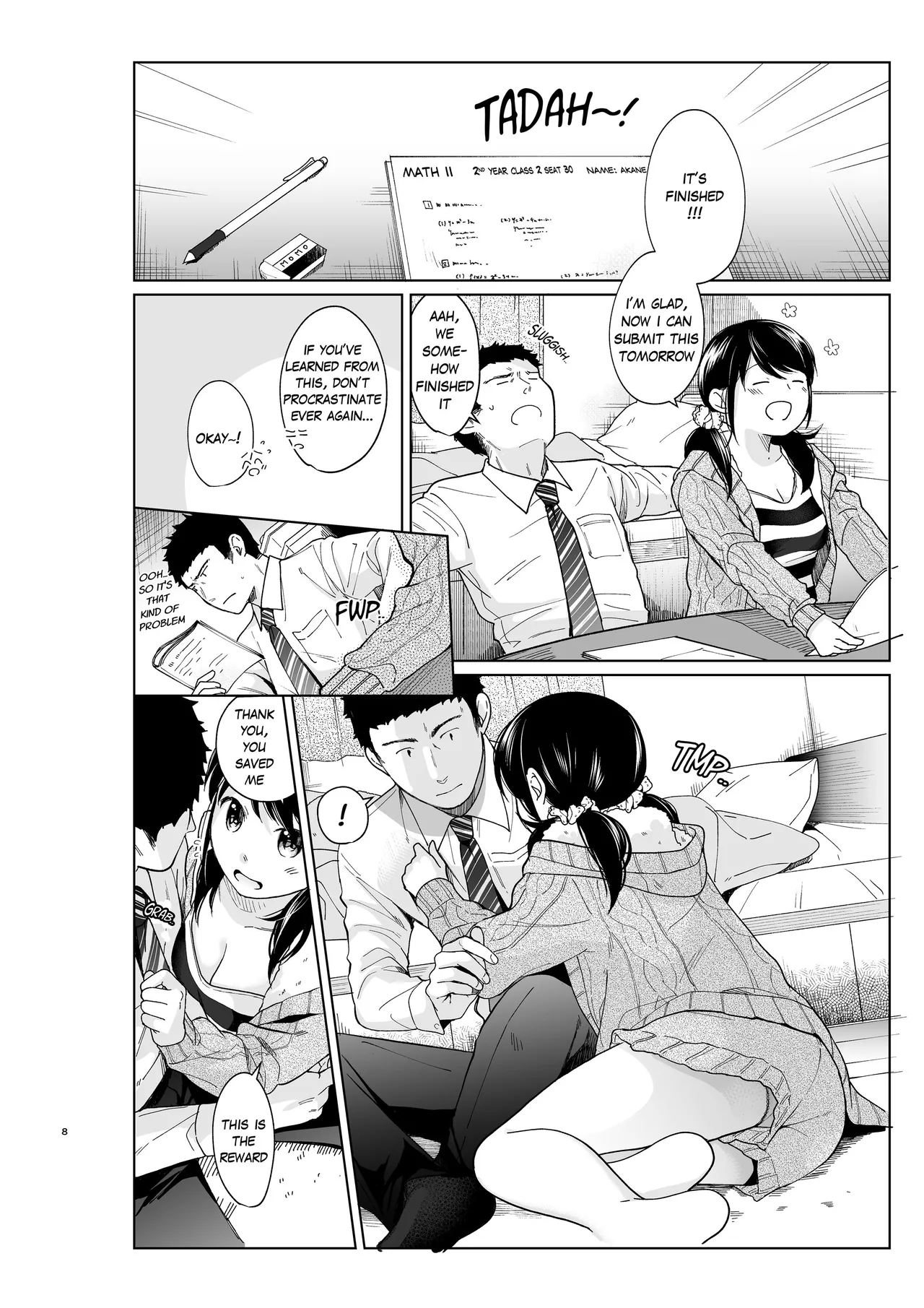 [Fumitsuki Sou]1 Room Apartment + Highschool Girl Suddenly Living Together? Close Contact!? First Sex!!? Ch.1-11[English] [Project-H] [Decensored] [Ongoing] Page 243
