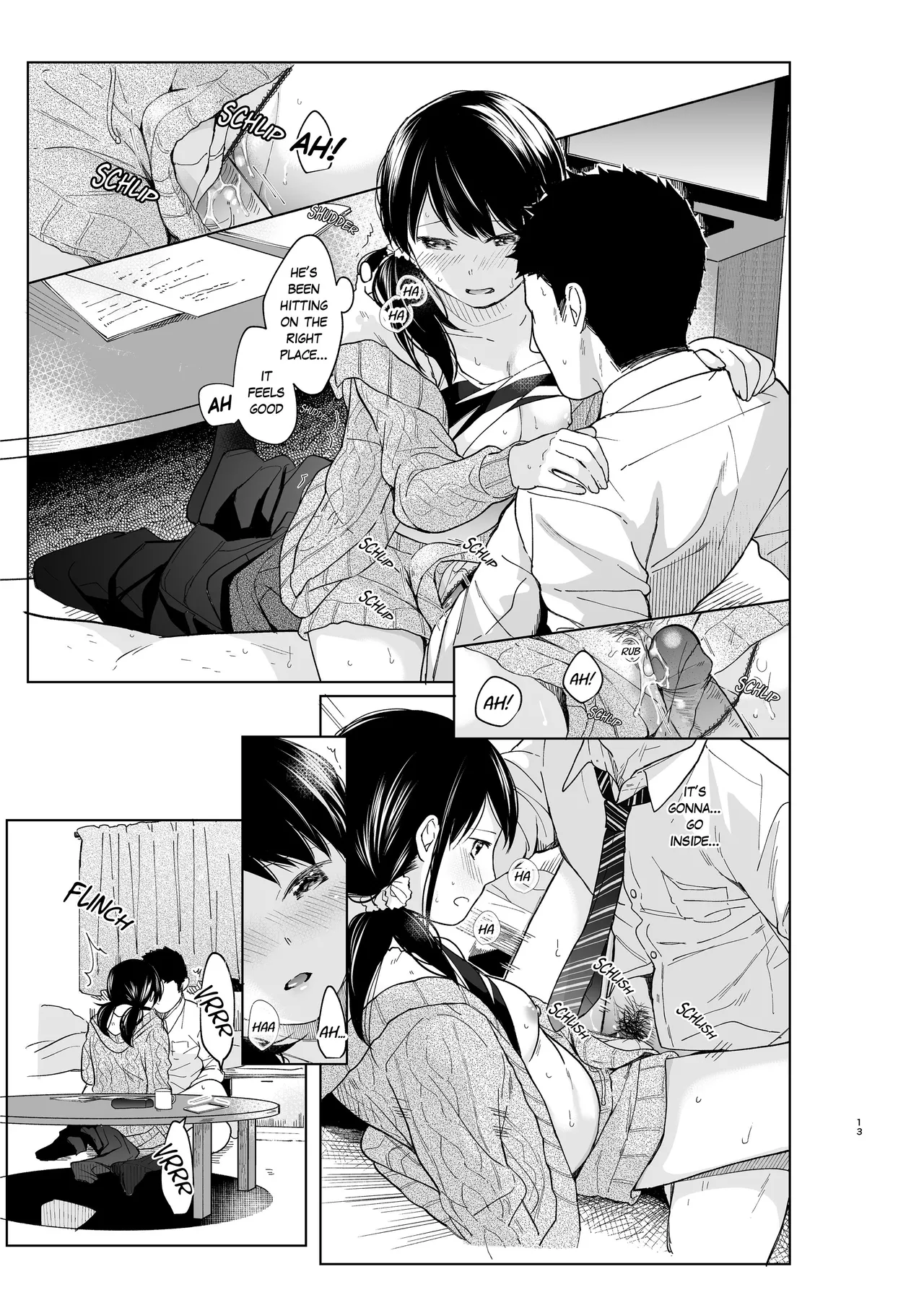 [Fumitsuki Sou]1 Room Apartment + Highschool Girl Suddenly Living Together? Close Contact!? First Sex!!? Ch.1-11[English] [Project-H] [Decensored] [Ongoing] Page 248