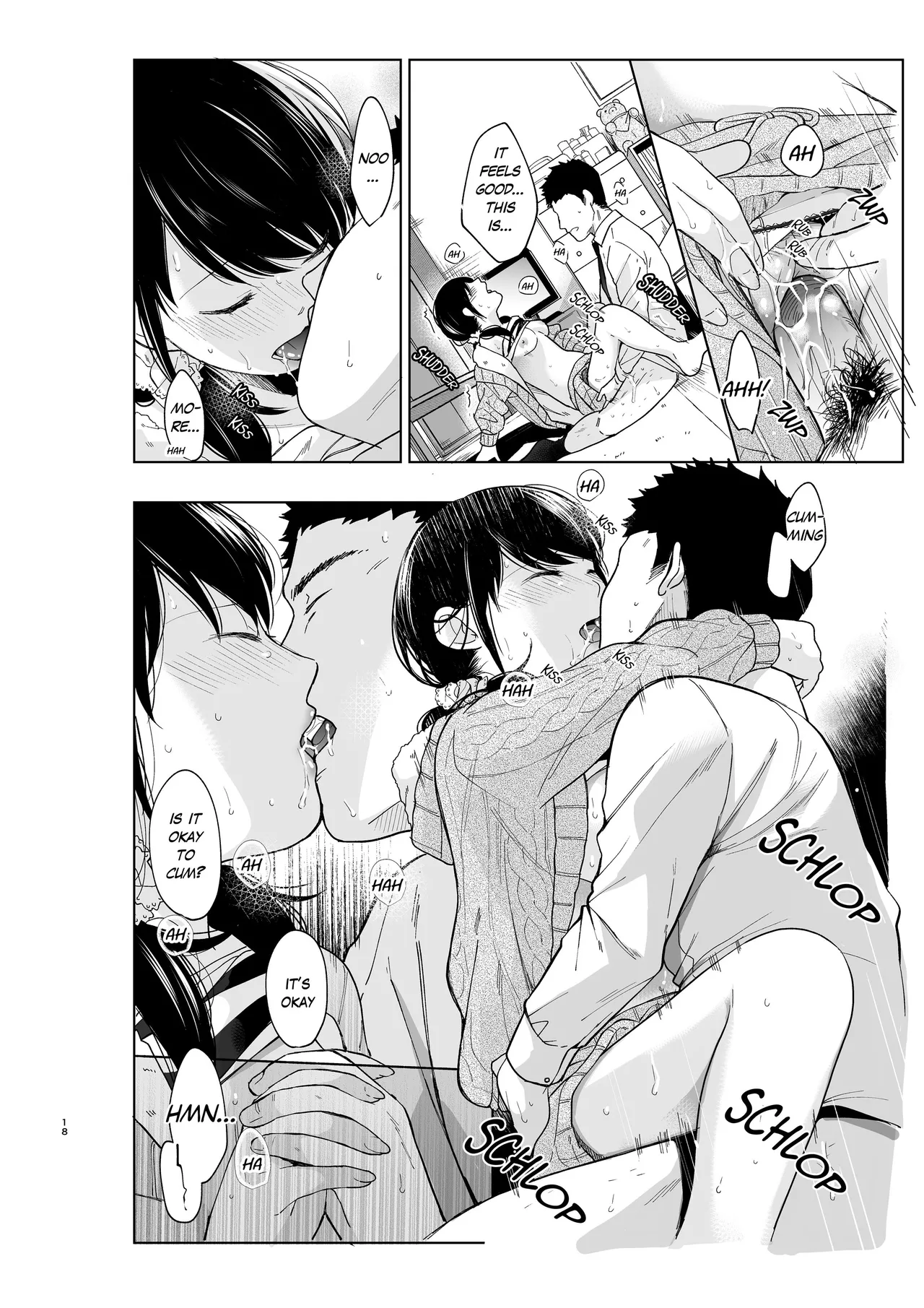 [Fumitsuki Sou]1 Room Apartment + Highschool Girl Suddenly Living Together? Close Contact!? First Sex!!? Ch.1-11[English] [Project-H] [Decensored] [Ongoing] Page 253