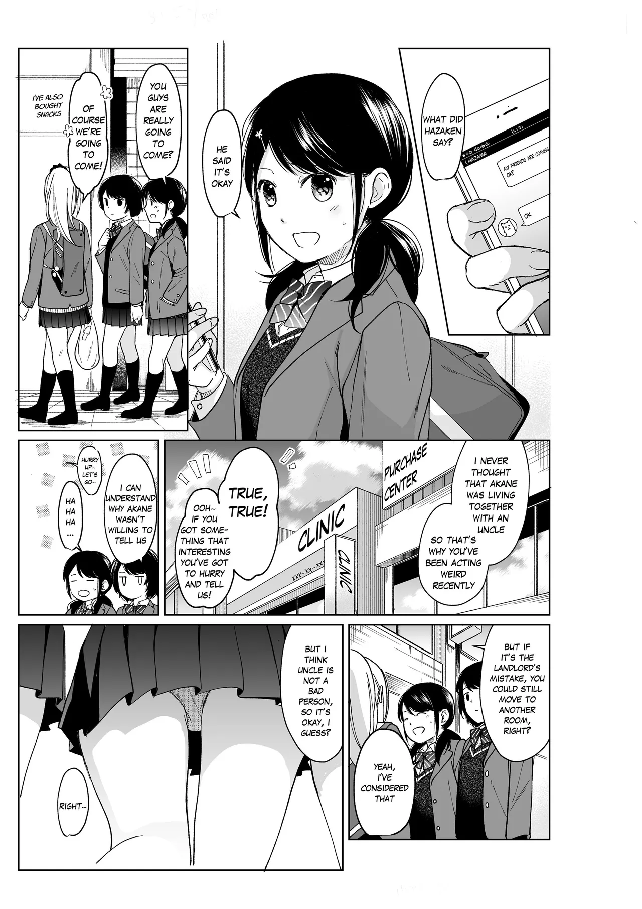 [Fumitsuki Sou]1 Room Apartment + Highschool Girl Suddenly Living Together? Close Contact!? First Sex!!? Ch.1-11[English] [Project-H] [Decensored] [Ongoing] Page 261
