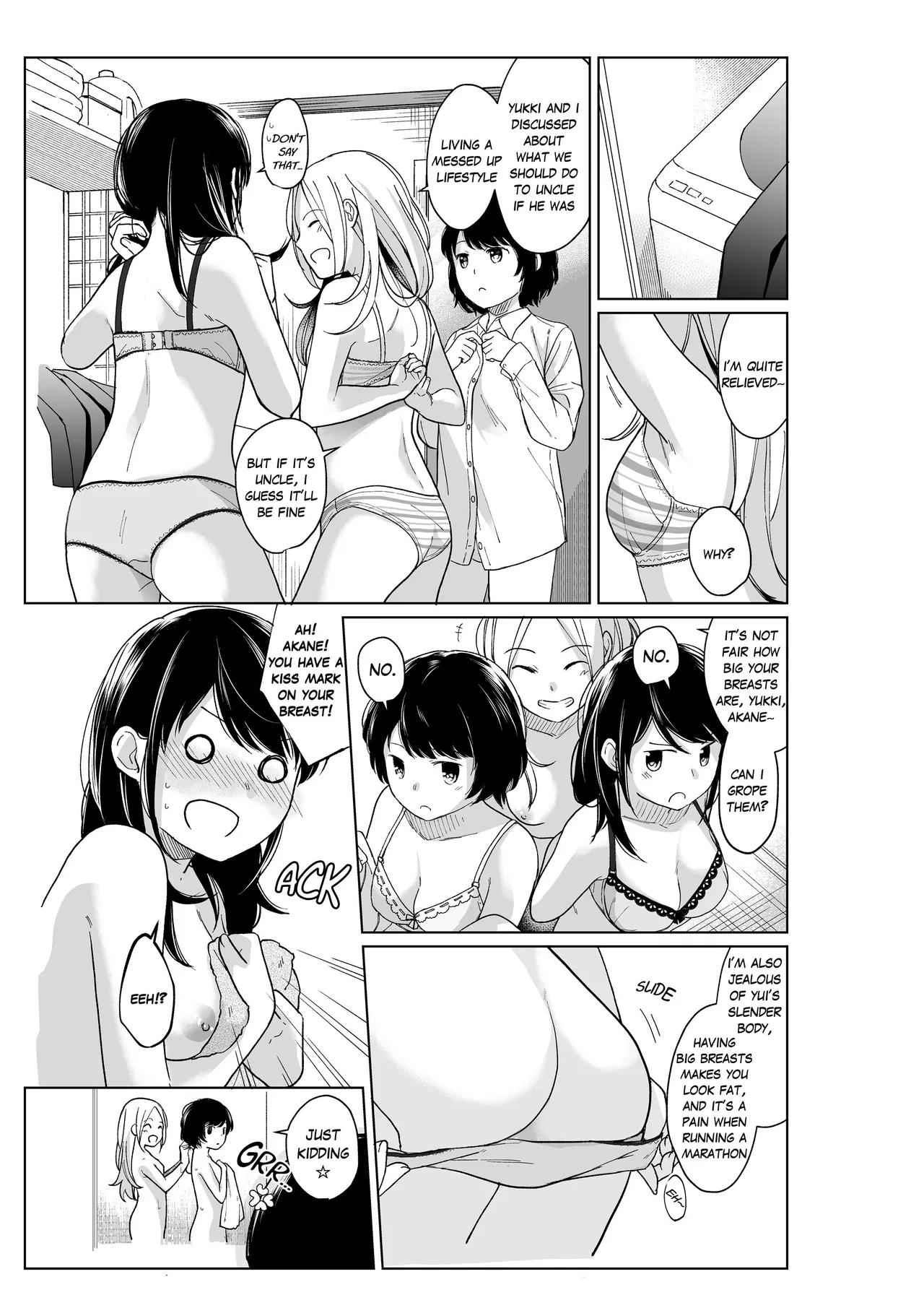 [Fumitsuki Sou]1 Room Apartment + Highschool Girl Suddenly Living Together? Close Contact!? First Sex!!? Ch.1-11[English] [Project-H] [Decensored] [Ongoing] Page 265