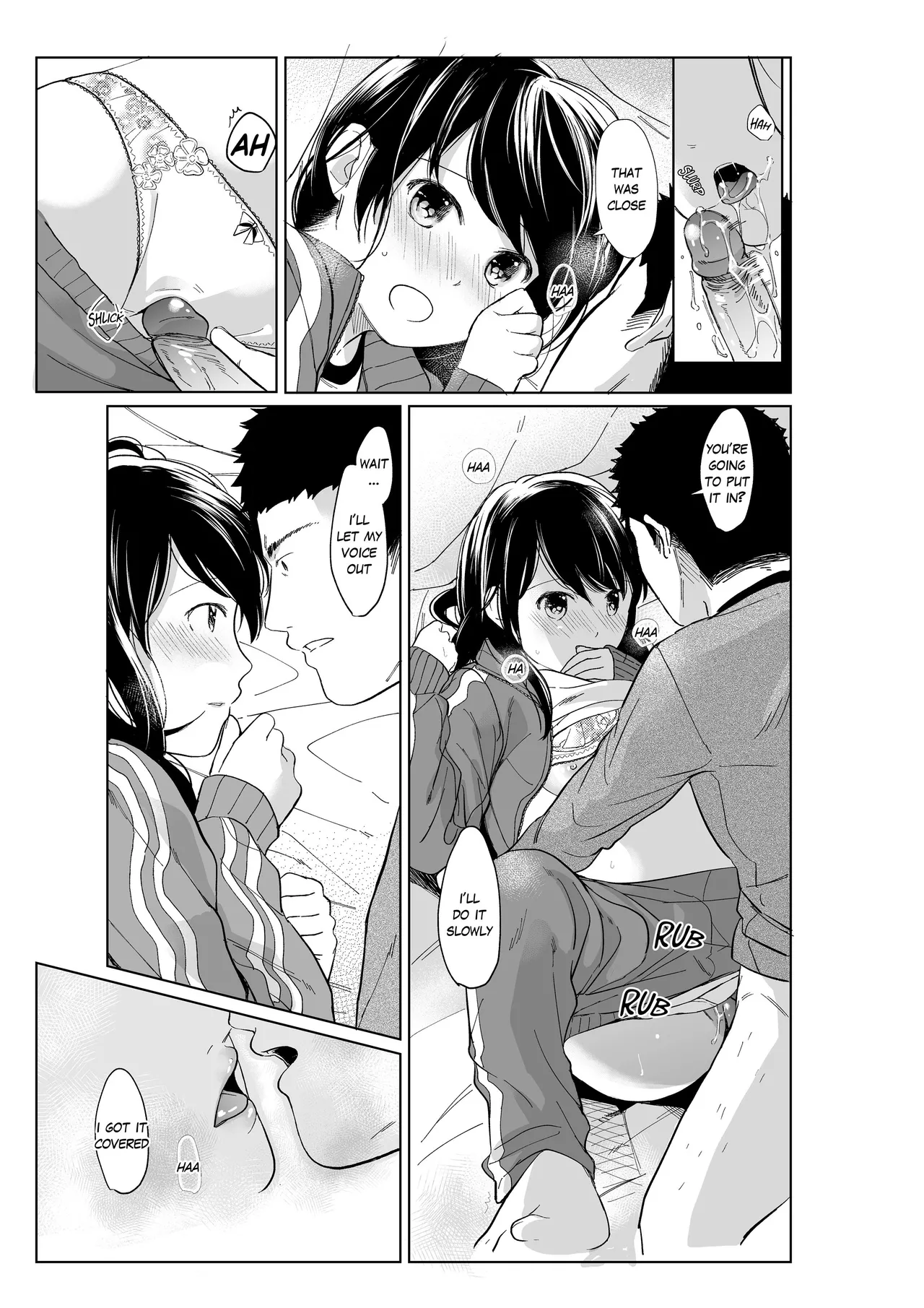 [Fumitsuki Sou]1 Room Apartment + Highschool Girl Suddenly Living Together? Close Contact!? First Sex!!? Ch.1-11[English] [Project-H] [Decensored] [Ongoing] Page 277