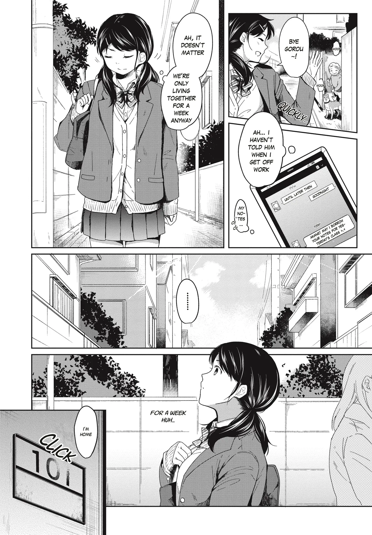 [Fumitsuki Sou]1 Room Apartment + Highschool Girl Suddenly Living Together? Close Contact!? First Sex!!? Ch.1-11[English] [Project-H] [Decensored] [Ongoing] Page 29