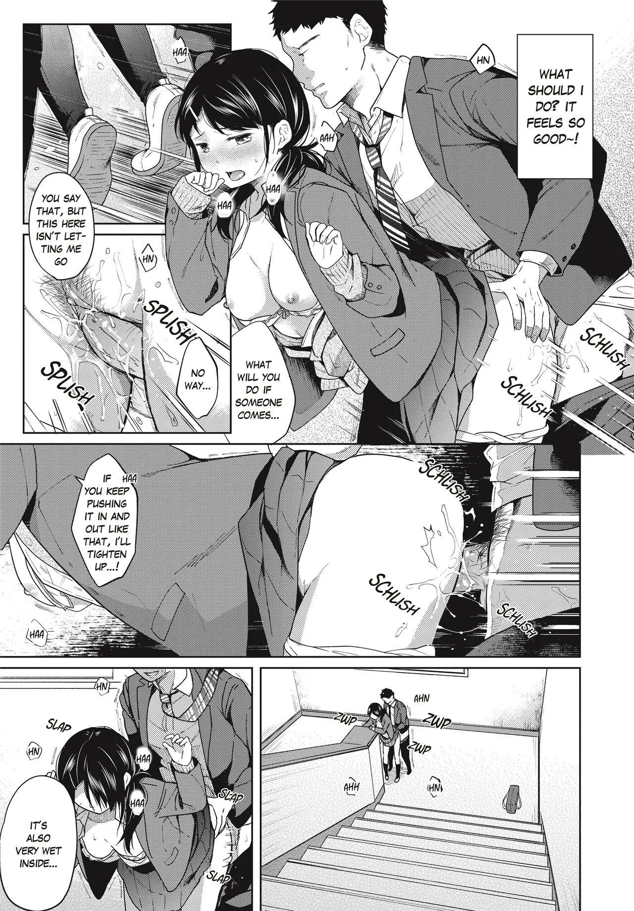 [Fumitsuki Sou]1 Room Apartment + Highschool Girl Suddenly Living Together? Close Contact!? First Sex!!? Ch.1-11[English] [Project-H] [Decensored] [Ongoing] Page 42