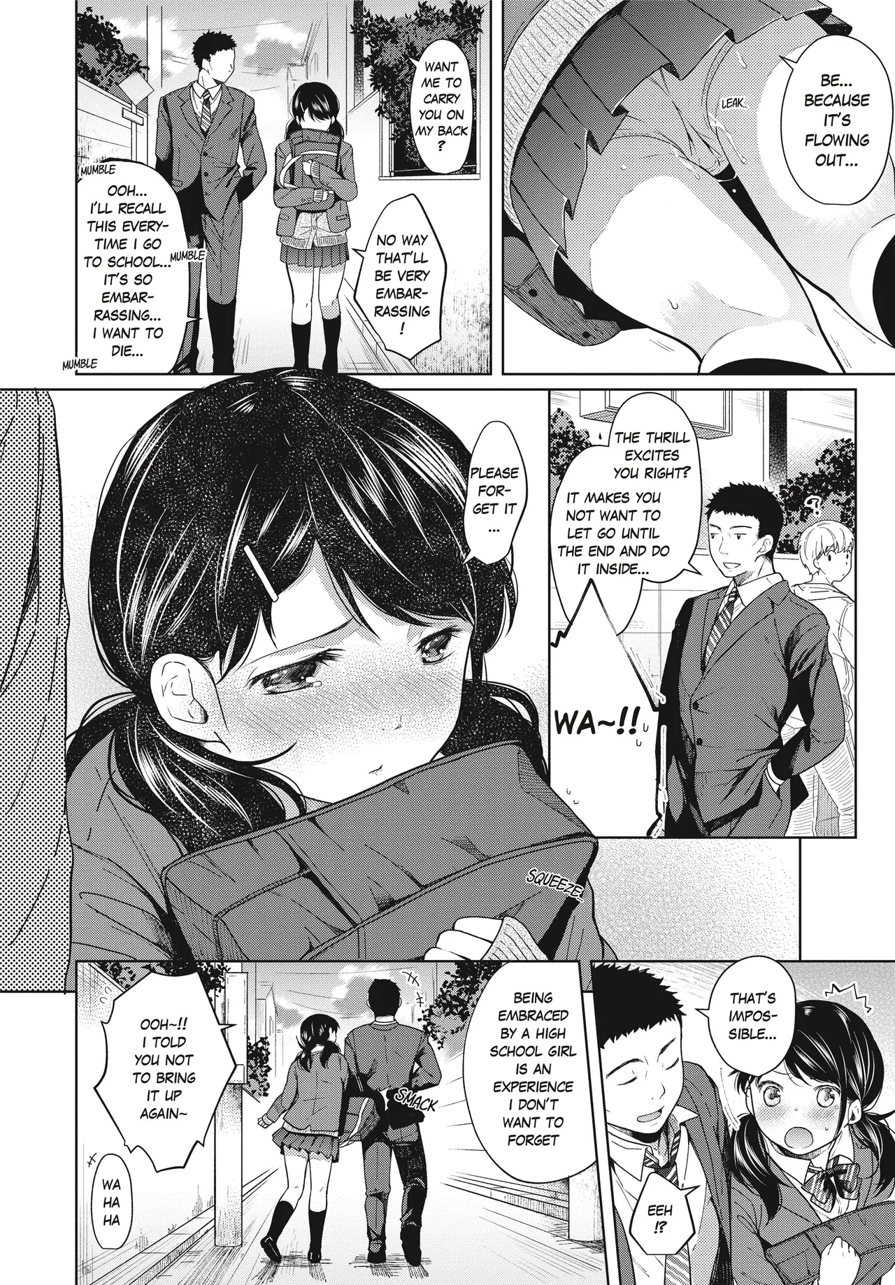 [Fumitsuki Sou]1 Room Apartment + Highschool Girl Suddenly Living Together? Close Contact!? First Sex!!? Ch.1-11[English] [Project-H] [Decensored] [Ongoing] Page 51