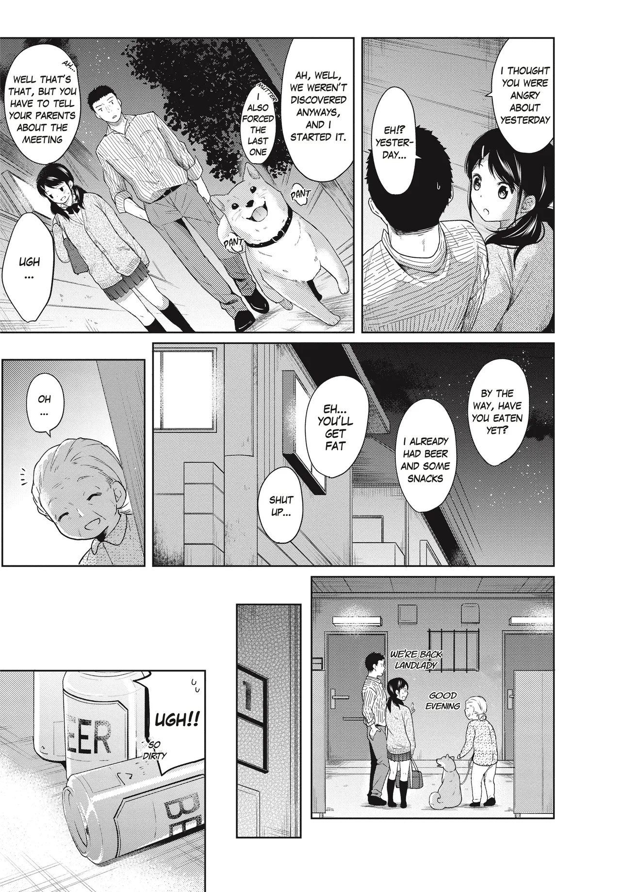 [Fumitsuki Sou]1 Room Apartment + Highschool Girl Suddenly Living Together? Close Contact!? First Sex!!? Ch.1-11[English] [Project-H] [Decensored] [Ongoing] Page 57