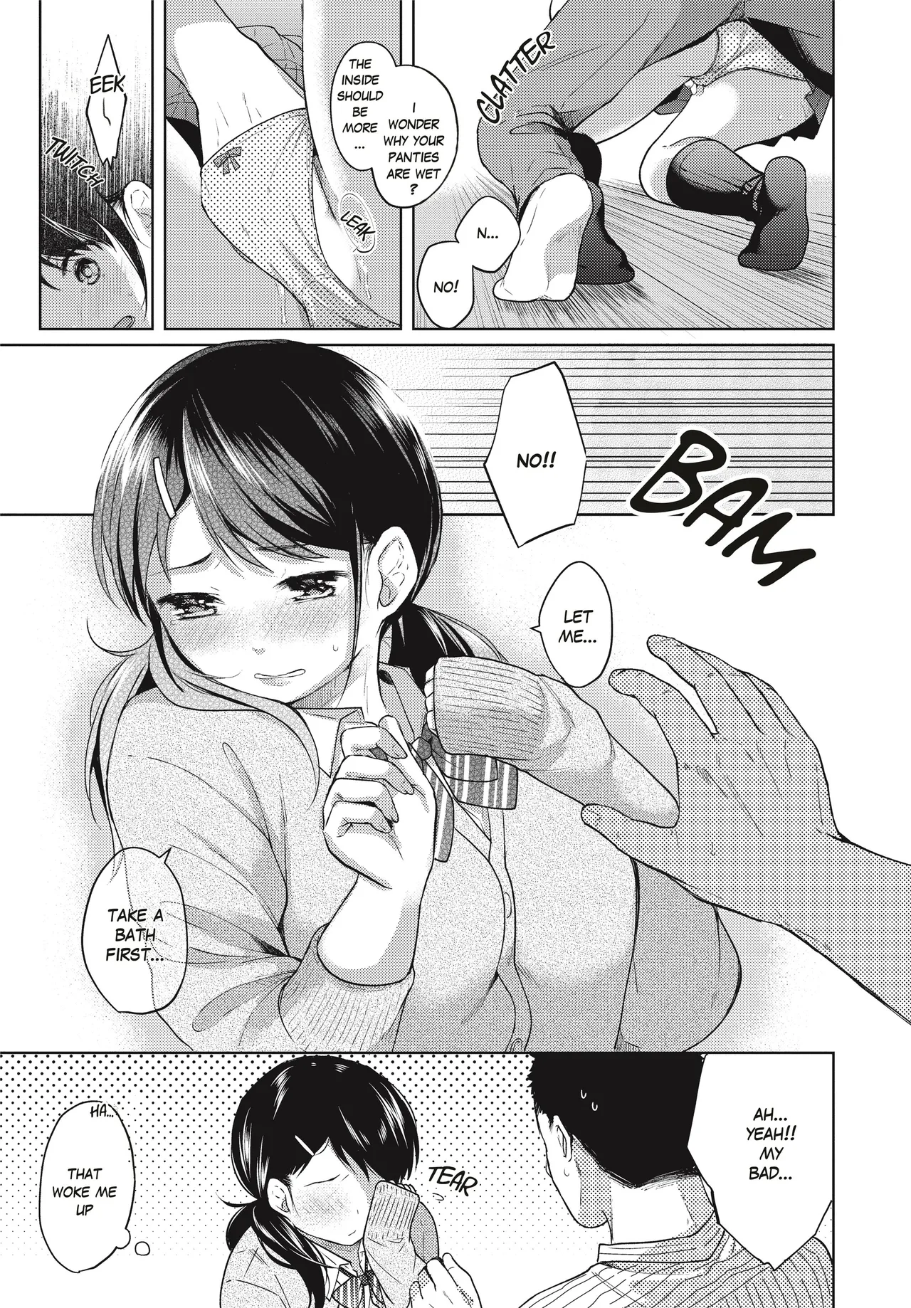 [Fumitsuki Sou]1 Room Apartment + Highschool Girl Suddenly Living Together? Close Contact!? First Sex!!? Ch.1-11[English] [Project-H] [Decensored] [Ongoing] Page 60