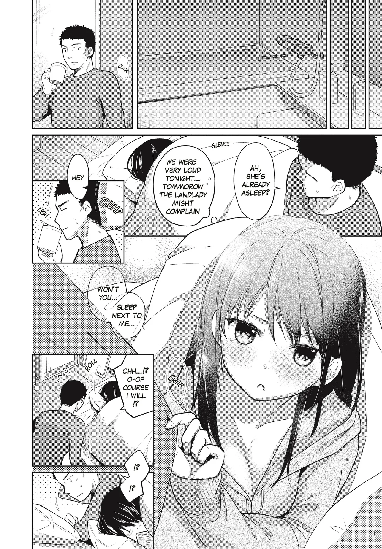 [Fumitsuki Sou]1 Room Apartment + Highschool Girl Suddenly Living Together? Close Contact!? First Sex!!? Ch.1-11[English] [Project-H] [Decensored] [Ongoing] Page 77