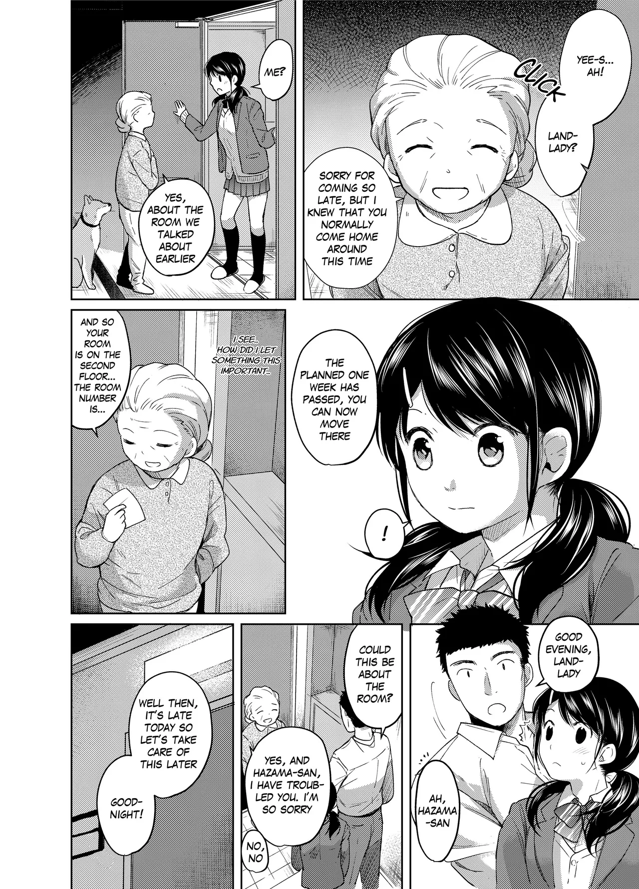 [Fumitsuki Sou]1 Room Apartment + Highschool Girl Suddenly Living Together? Close Contact!? First Sex!!? Ch.1-11[English] [Project-H] [Decensored] [Ongoing] Page 83