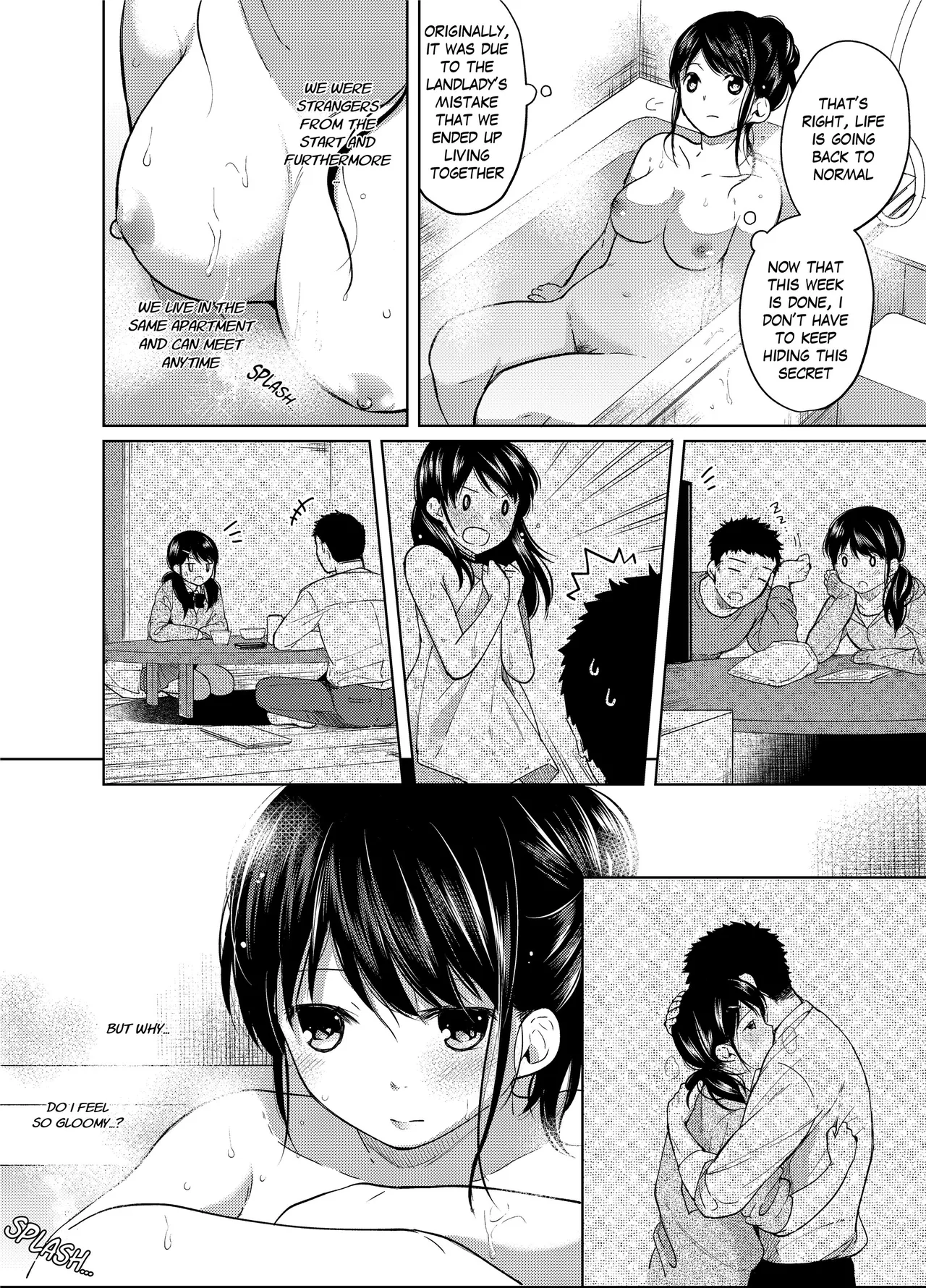 [Fumitsuki Sou]1 Room Apartment + Highschool Girl Suddenly Living Together? Close Contact!? First Sex!!? Ch.1-11[English] [Project-H] [Decensored] [Ongoing] Page 85