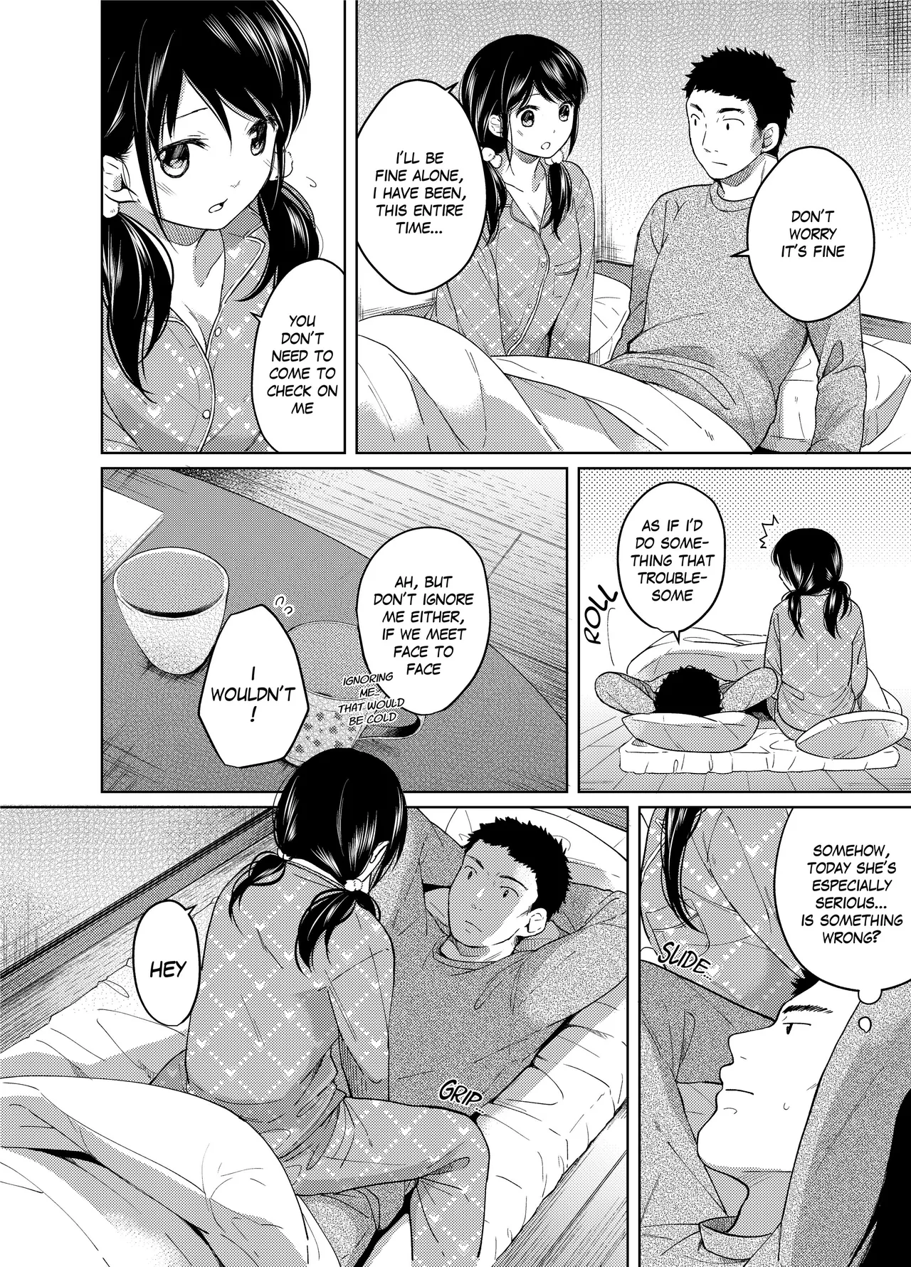 [Fumitsuki Sou]1 Room Apartment + Highschool Girl Suddenly Living Together? Close Contact!? First Sex!!? Ch.1-11[English] [Project-H] [Decensored] [Ongoing] Page 87