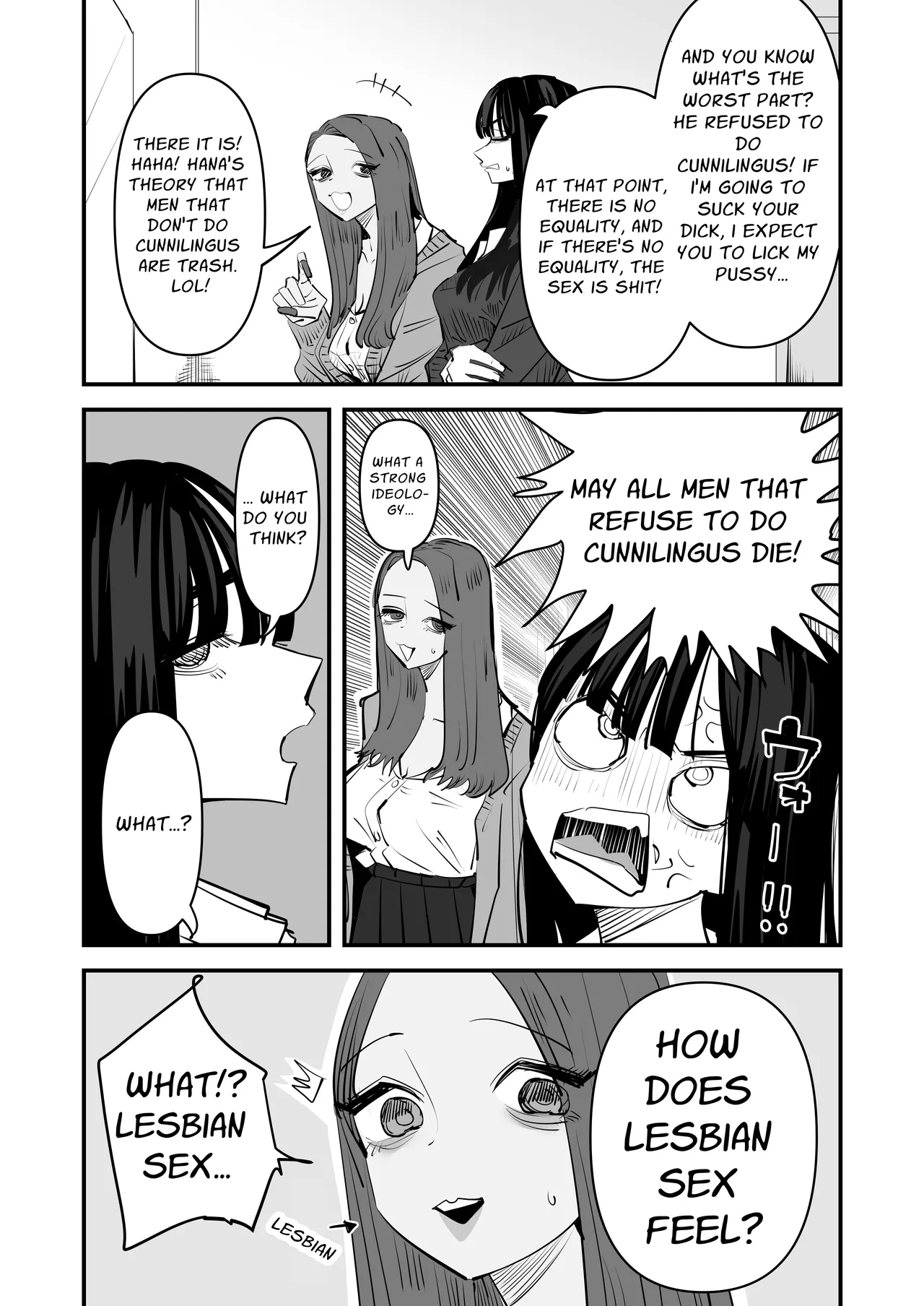 [Aweida]Kunni Shitai Onna to kunni Saretai Onna | A Woman That Wants To Give Cunnilingus And A Woman That Wants To Receive Cunnilingus[English] [Daichi Chantal] Page 4