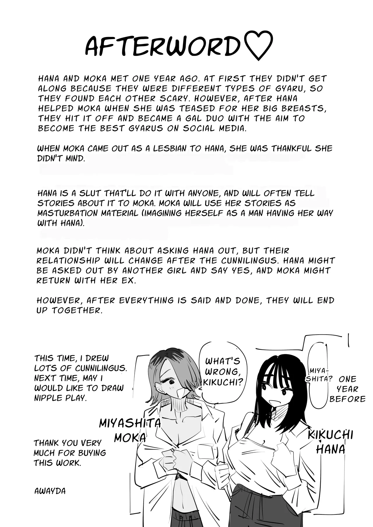 [Aweida]Kunni Shitai Onna to kunni Saretai Onna | A Woman That Wants To Give Cunnilingus And A Woman That Wants To Receive Cunnilingus[English] [Daichi Chantal] Page 54