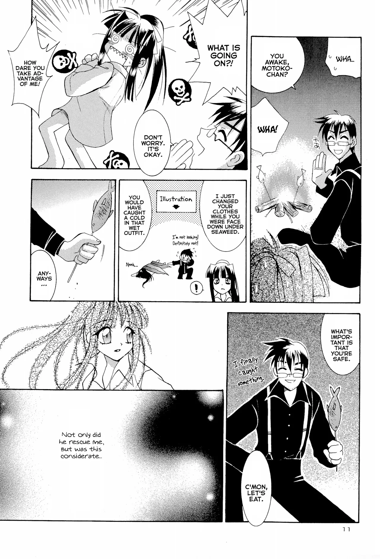 (CR27) [SUBSONIC FACTOR (Tajima Ria)]CRYSTAL LOVER LIGHT(Love Hina) Page 11