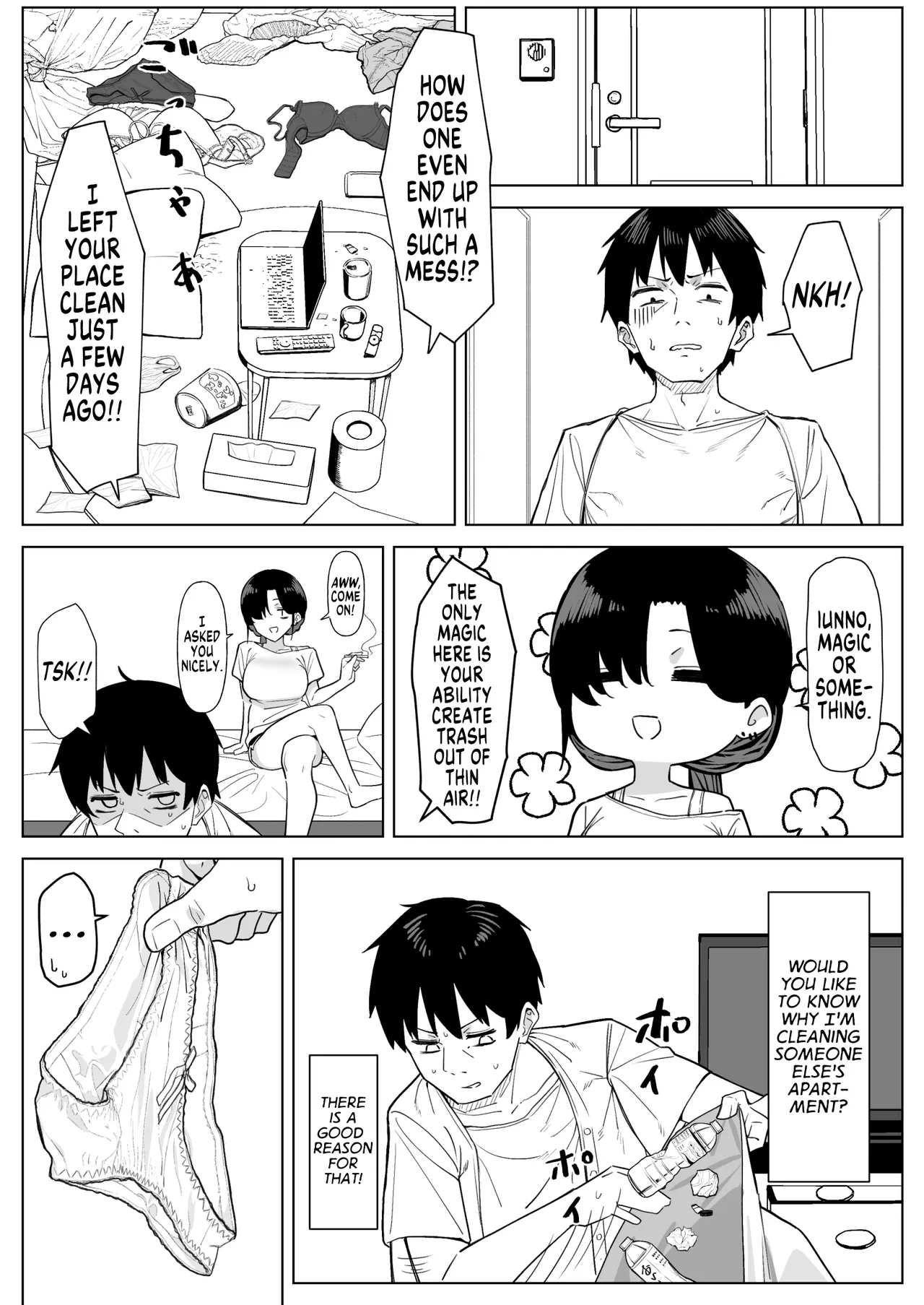 [MM]Darashinai tonari no OL | Sloppy OL Neighbour[English] [MegaFagget] Page 3