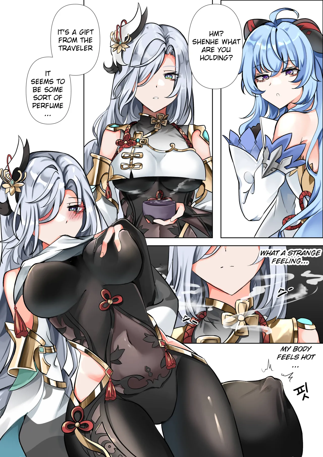 [Bubo]commission(Genshin Impact) [English] [颠佬旅者汉化组] Page 1