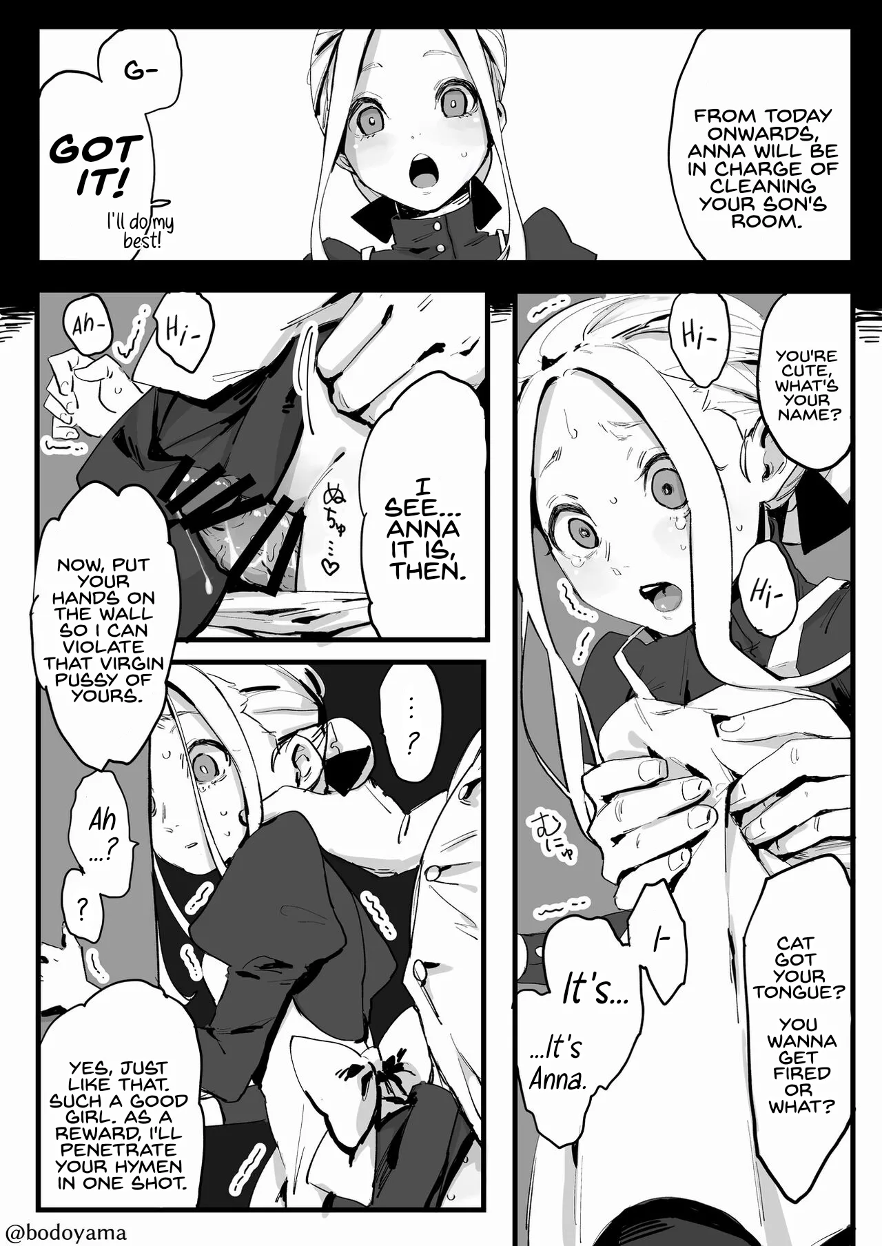 [Bodoyama]Yatoinushi no Musuko ni Sukihoudai sarete shimau Maid-chan(Yellowstone TL) Page 1