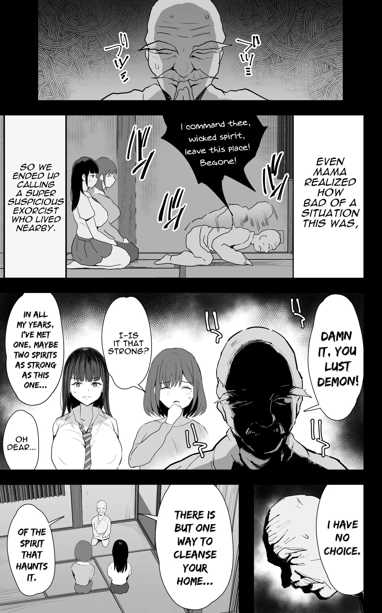 [Jack to Nicholson (NoriPachi)]Watashi-tachi, Oyakodon AV Totte Joreishimashita | We Performed An Exorcism By Filming A Mother & Daughter Porn Flick[English] [Darg777 Translations] [Digital] Page 12