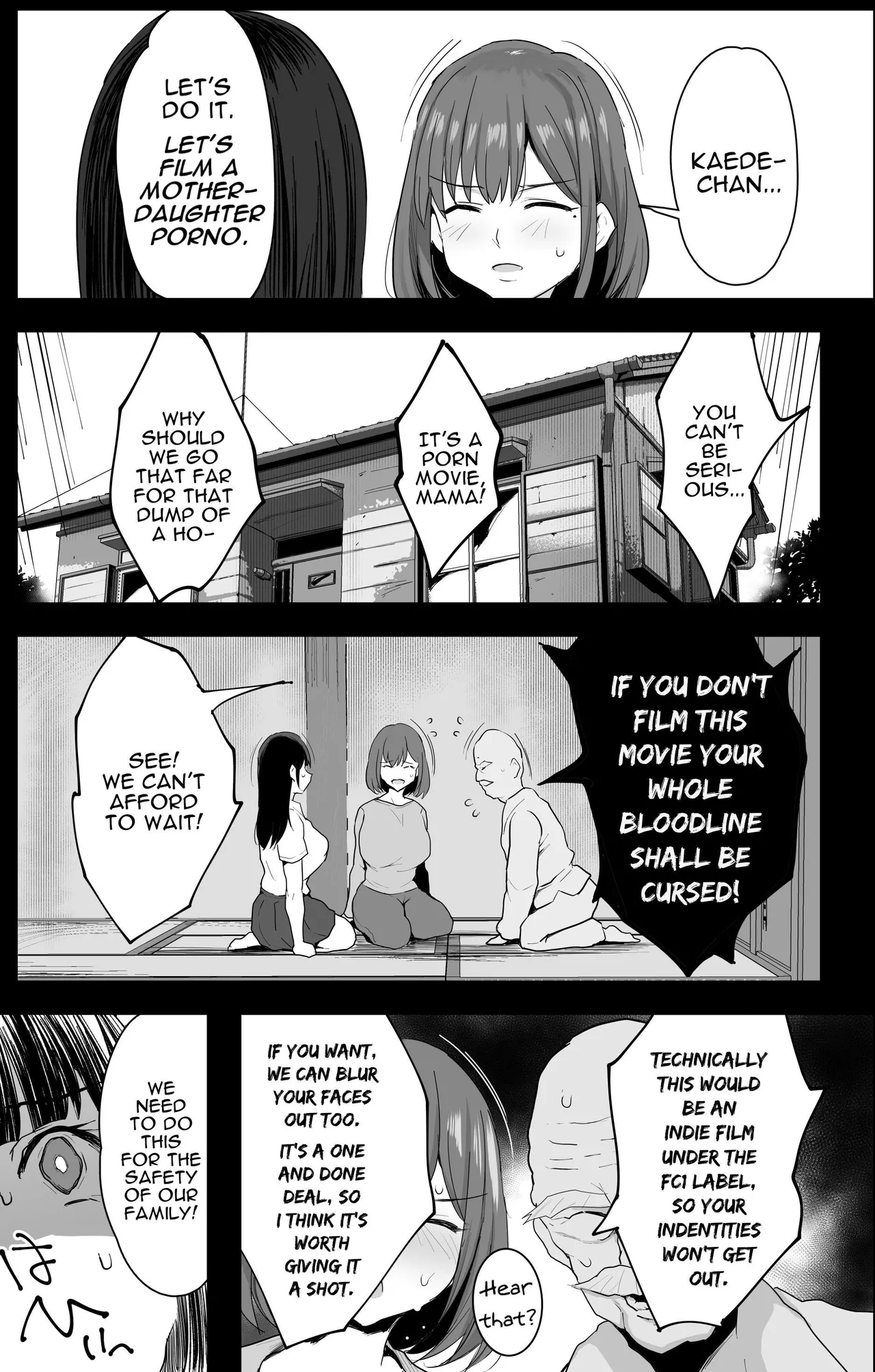 [Jack to Nicholson (NoriPachi)]Watashi-tachi, Oyakodon AV Totte Joreishimashita | We Performed An Exorcism By Filming A Mother & Daughter Porn Flick[English] [Darg777 Translations] [Digital] Page 14