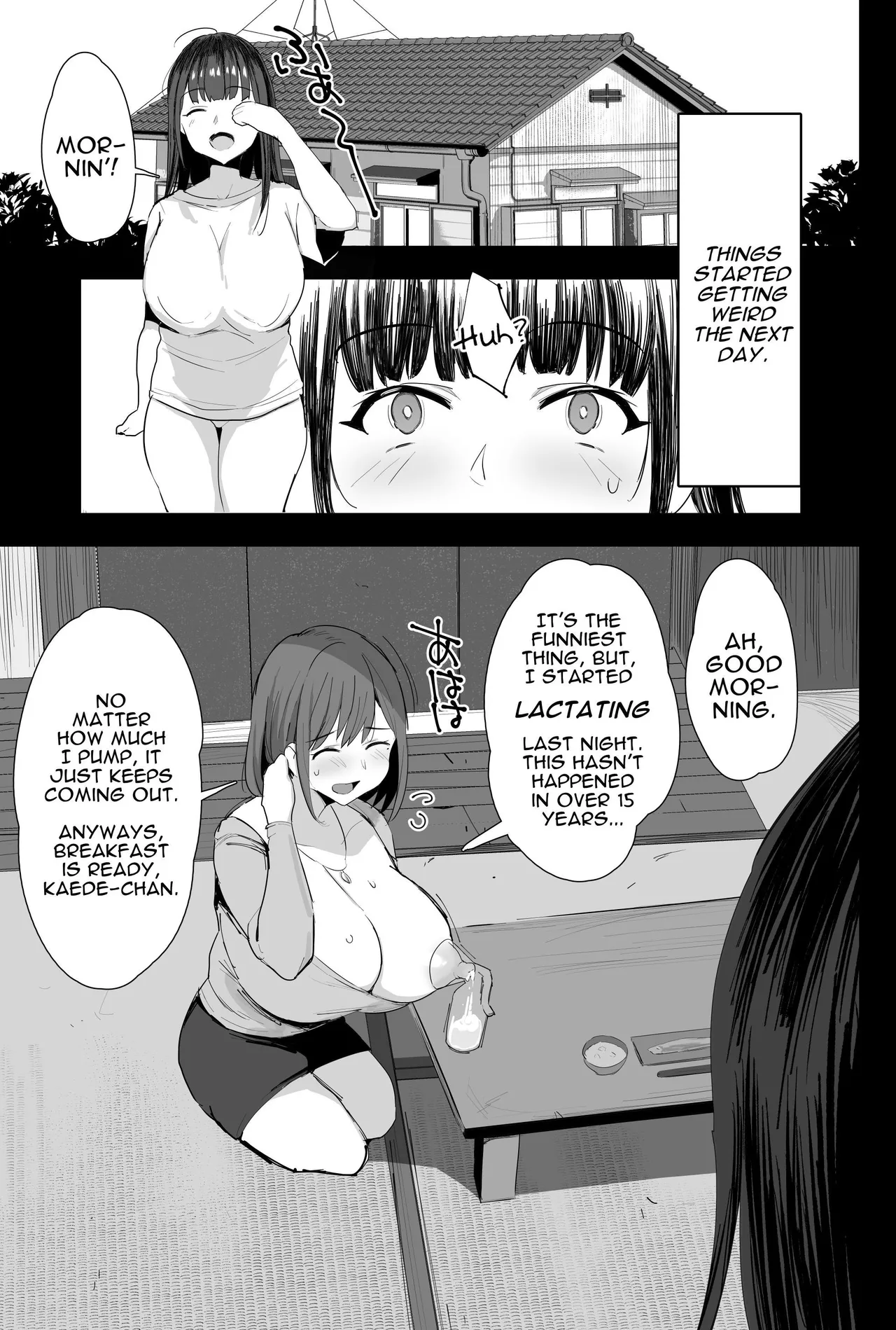 [Jack to Nicholson (NoriPachi)]Watashi-tachi, Oyakodon AV Totte Joreishimashita | We Performed An Exorcism By Filming A Mother & Daughter Porn Flick[English] [Darg777 Translations] [Digital] Page 4