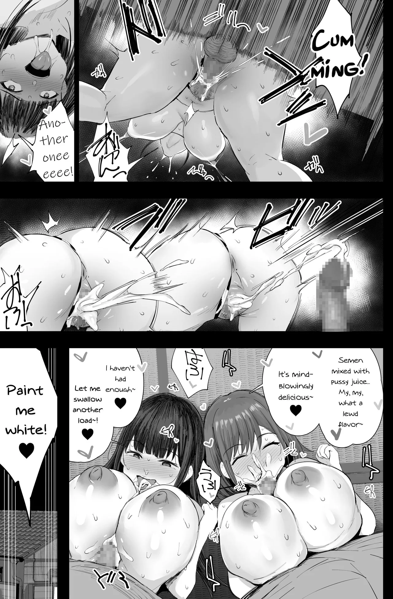 [Jack to Nicholson (NoriPachi)]Watashi-tachi, Oyakodon AV Totte Joreishimashita | We Performed An Exorcism By Filming A Mother & Daughter Porn Flick[English] [Darg777 Translations] [Digital] Page 58