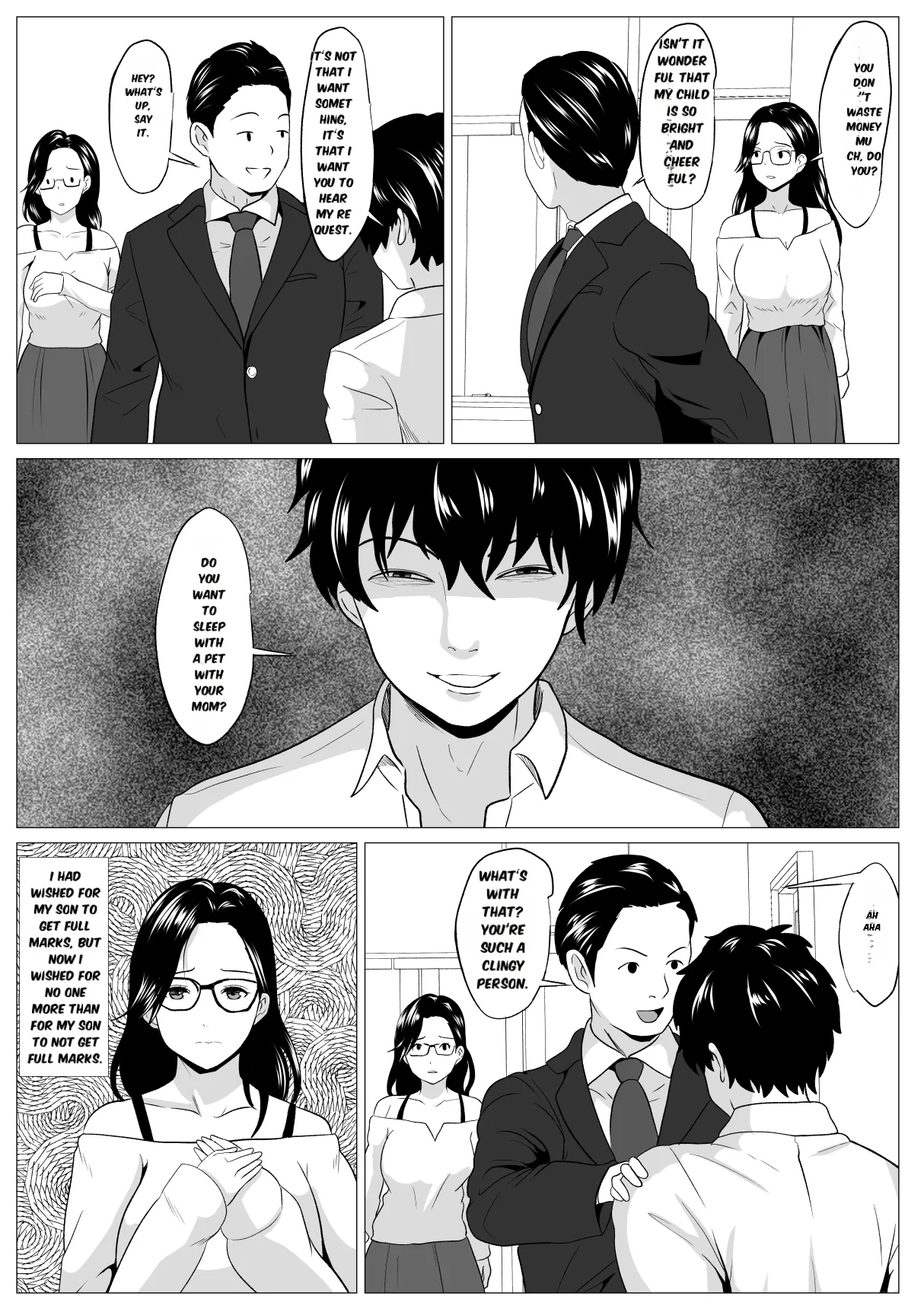 [Himegoto Jukujo]Kyōiku mama Musuko no Chinpo ni Kyōikusareru[HornyTranslator] Page 21