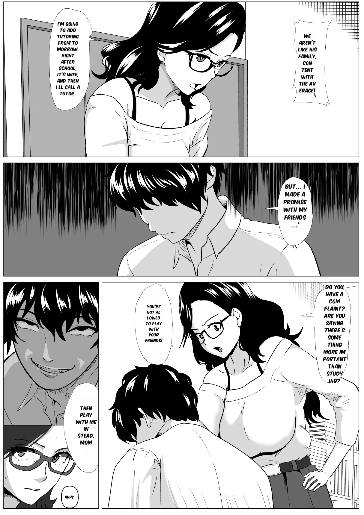 [Himegoto Jukujo]Kyōiku mama Musuko no Chinpo ni Kyōikusareru[HornyTranslator] Page 3