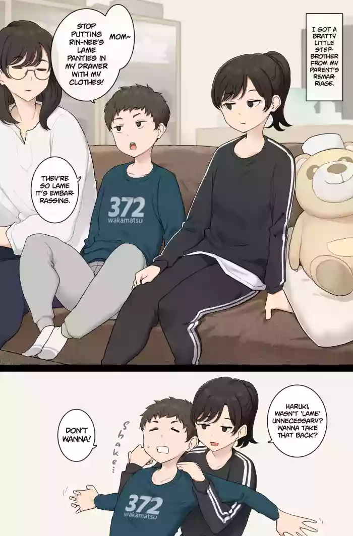 [Wakamatsu]Older Step-sister Teaches Her Cheeky Little Step-brother a Lesson | Namaiki Gitei o Kyoiku Suru o Gishi-chan[English]