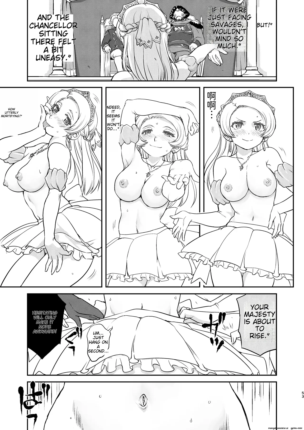 [Takotsuboya (TK)]Joou Heika no Koufuku Senryou Hen[English] [MTL] [Digital] Page 53