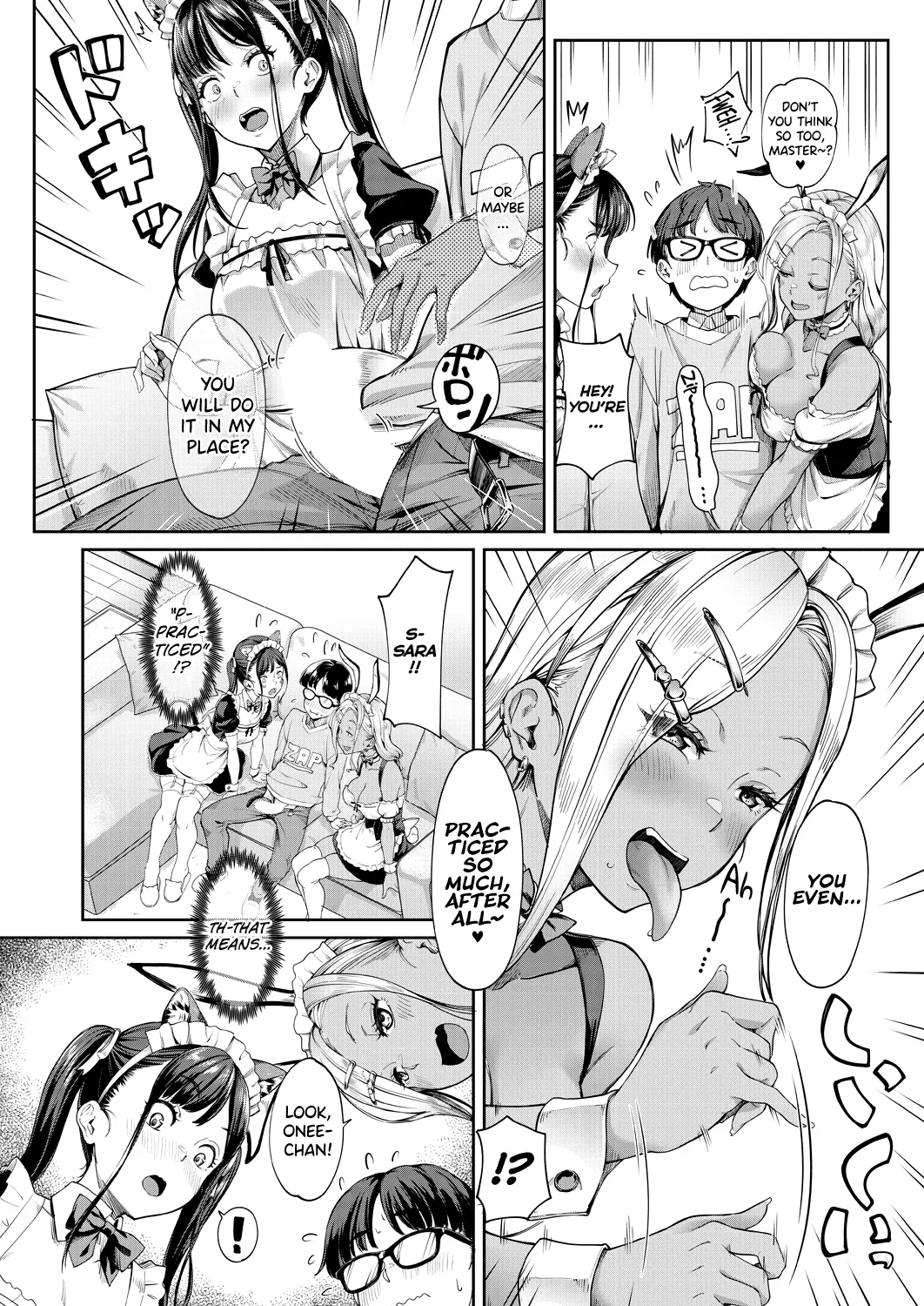 [Misaki Tokinobu]Kanojo no Imouto wa Nikushoku-kei Gal | My Girlfriend's Little Sister is a Carnivorous Gyaru Ch. 3(COMIC Mugen Tensei 2024-10) [English] [biribiri] [Digital] Page 9