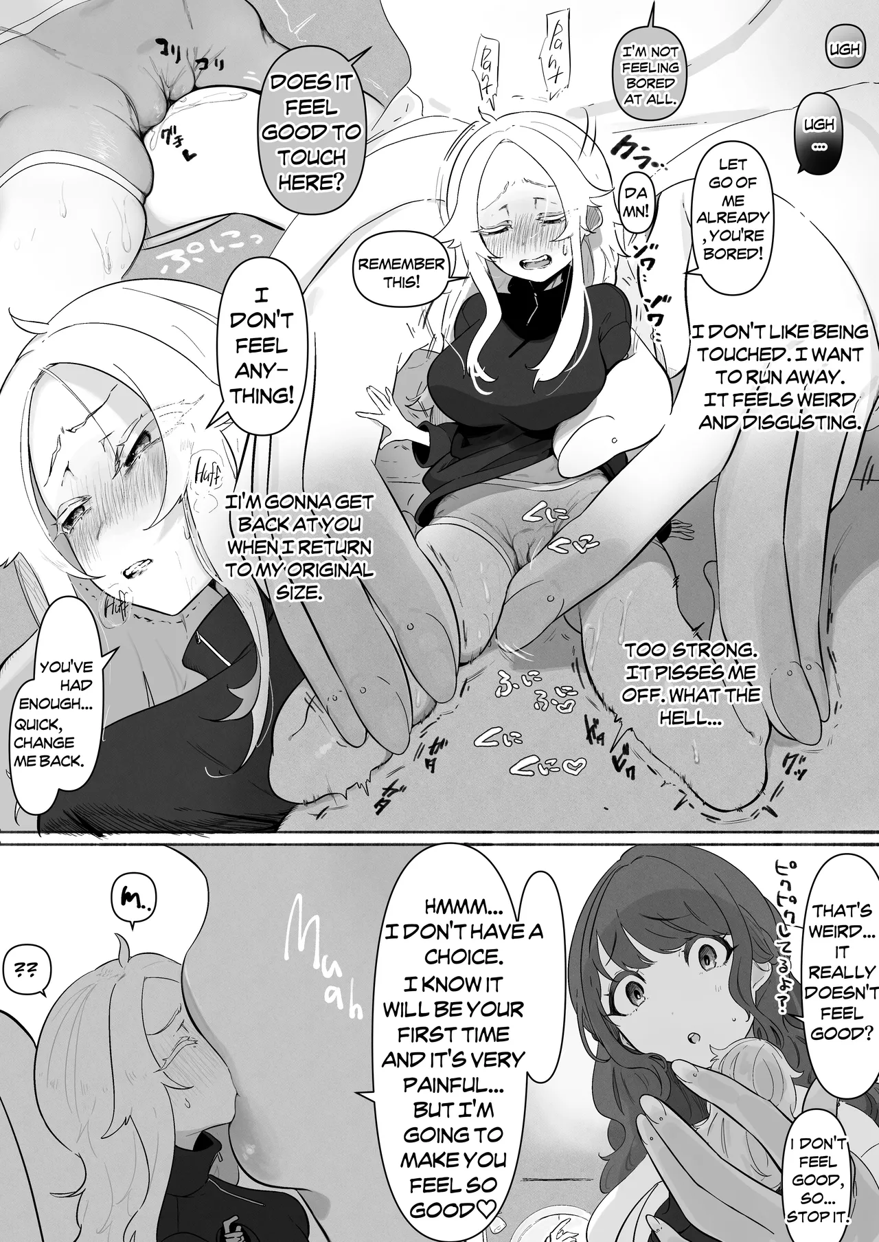 [Nyama]Size-sa Omocha Ecchi Manga | Size Difference Toy H-Manga[English] Page 5