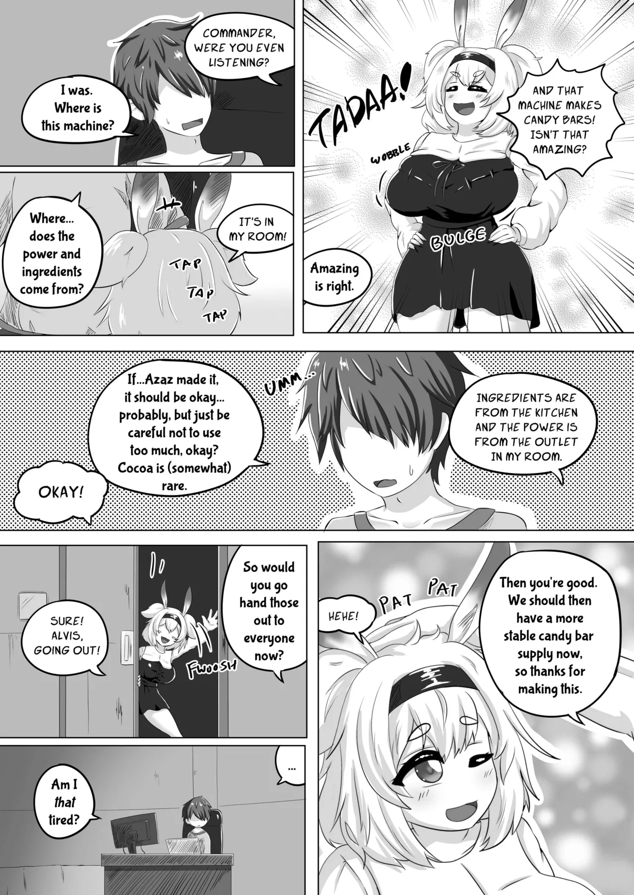 [Ultranization Lab (Urutoratofunii)]Alvis no Chikochoko Bou Jiken | Alvis’ Candy Bar Bust Burst(Last Origin) [English] [Digital] Page 12