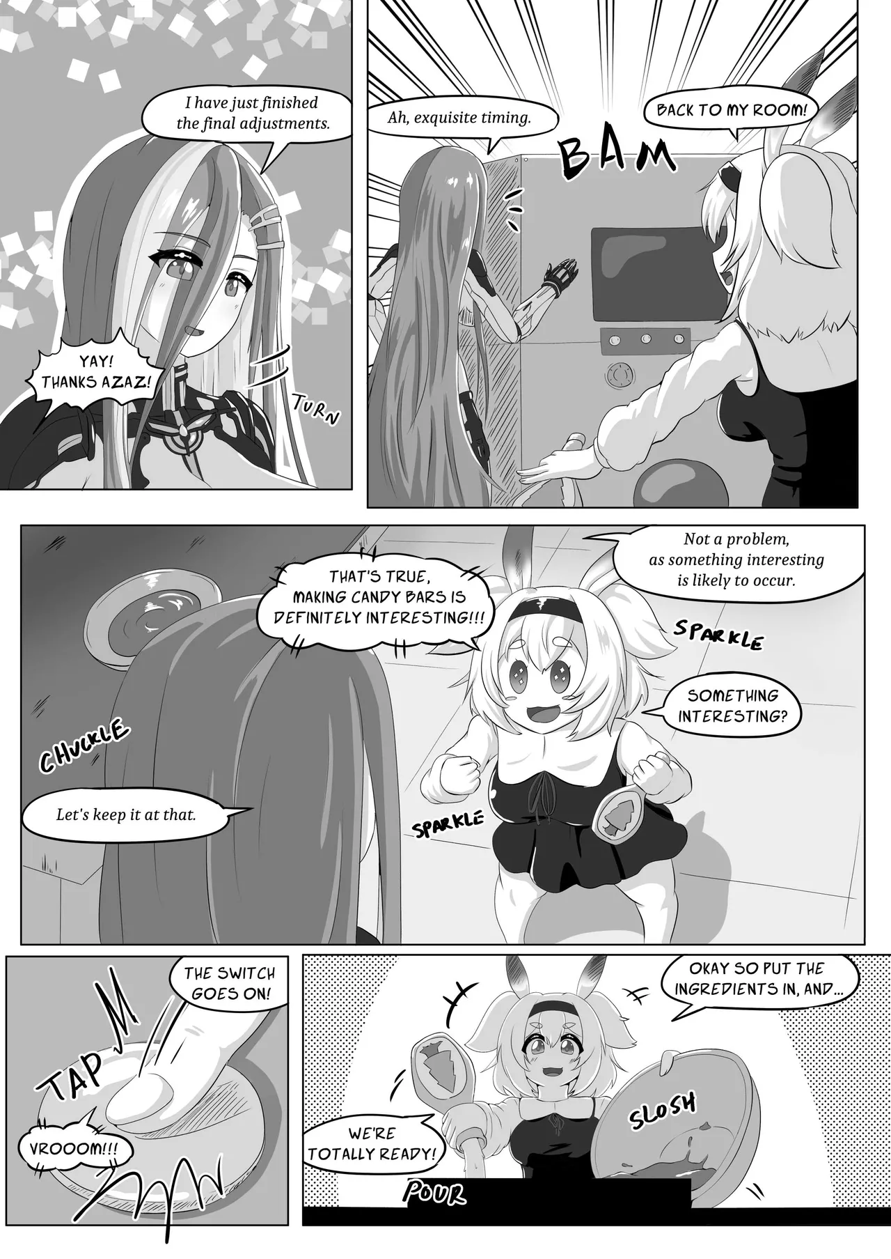 [Ultranization Lab (Urutoratofunii)]Alvis no Chikochoko Bou Jiken | Alvis’ Candy Bar Bust Burst(Last Origin) [English] [Digital] Page 8