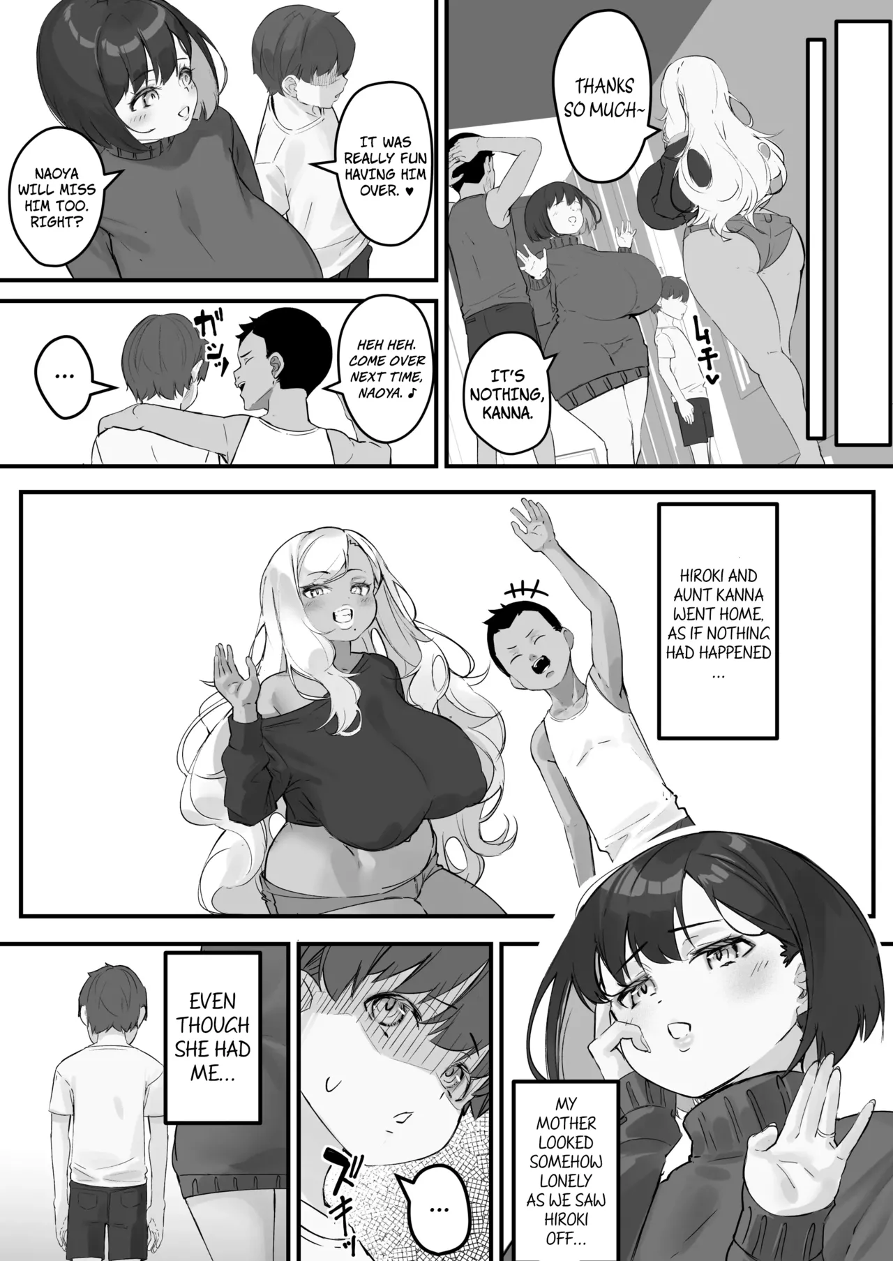 [Baku-π-dou (Kuchi VE)]Netorare Kaa-san - Kaa-san ga Aitsu no Nikubenki ni Natta Hi 3 | The Day My Mother Became That Guy's Meat Toilet 3[English] [Rinruririn] Page 11