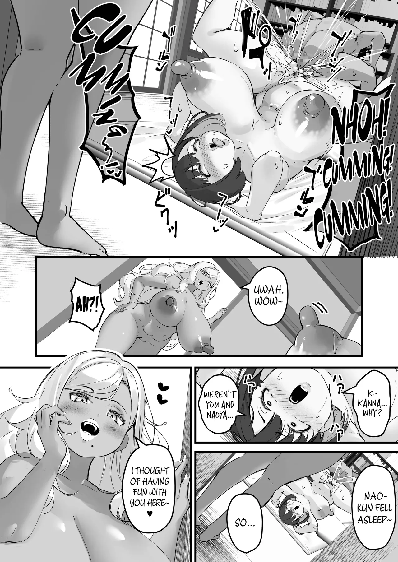 [Baku-π-dou (Kuchi VE)]Netorare Kaa-san - Kaa-san ga Aitsu no Nikubenki ni Natta Hi 3 | The Day My Mother Became That Guy's Meat Toilet 3[English] [Rinruririn] Page 32