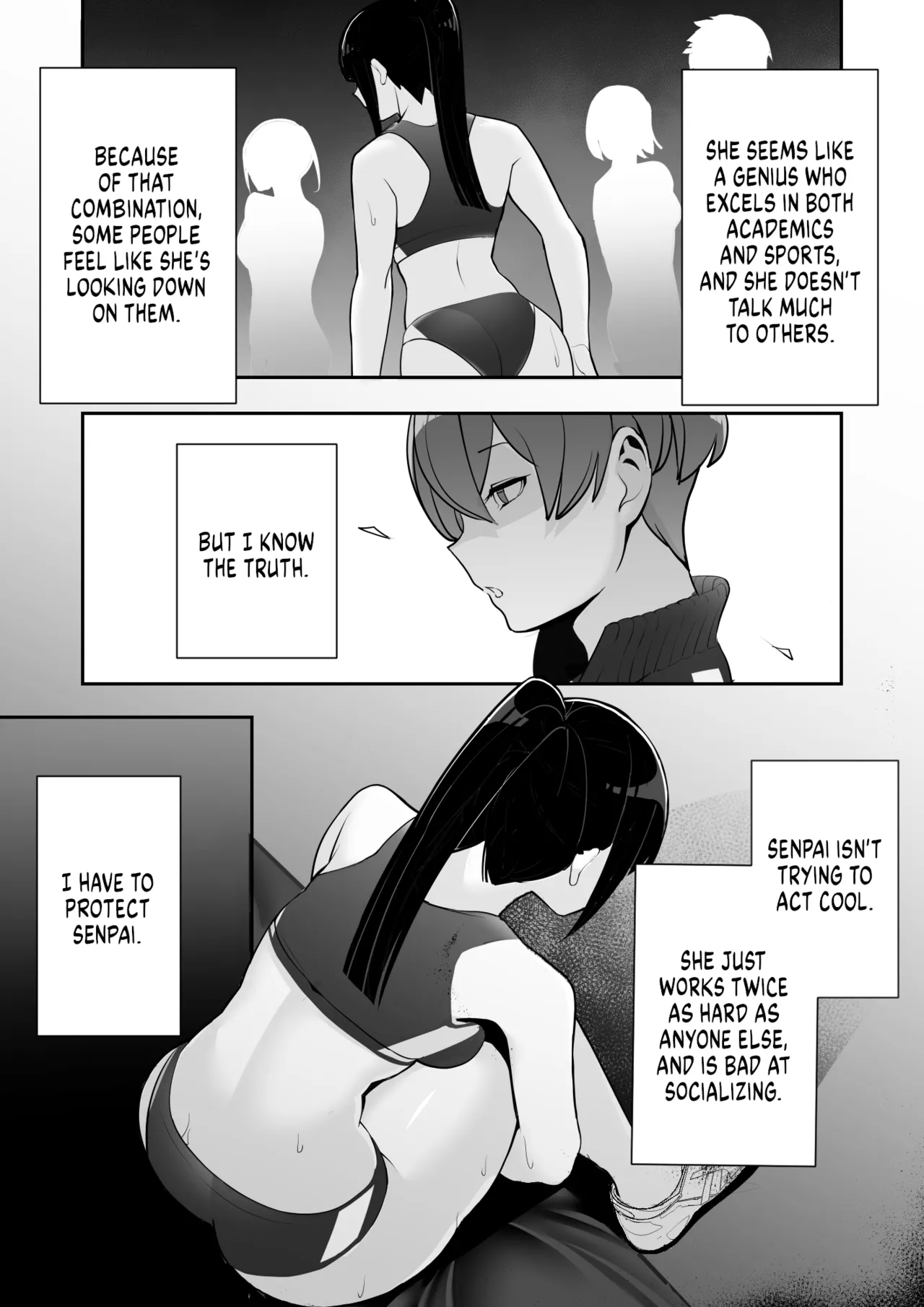 [Material Engine (Materia)]Reizoku no Kubiwa Akogare no Rikujoubu Senpai o Toraete Jibun no Konomi ni Sennou Choukyou | I Claimed my Beloved Track-and-Field Senpai and Brainwashed her into my Perfect Woman[English] Page 14
