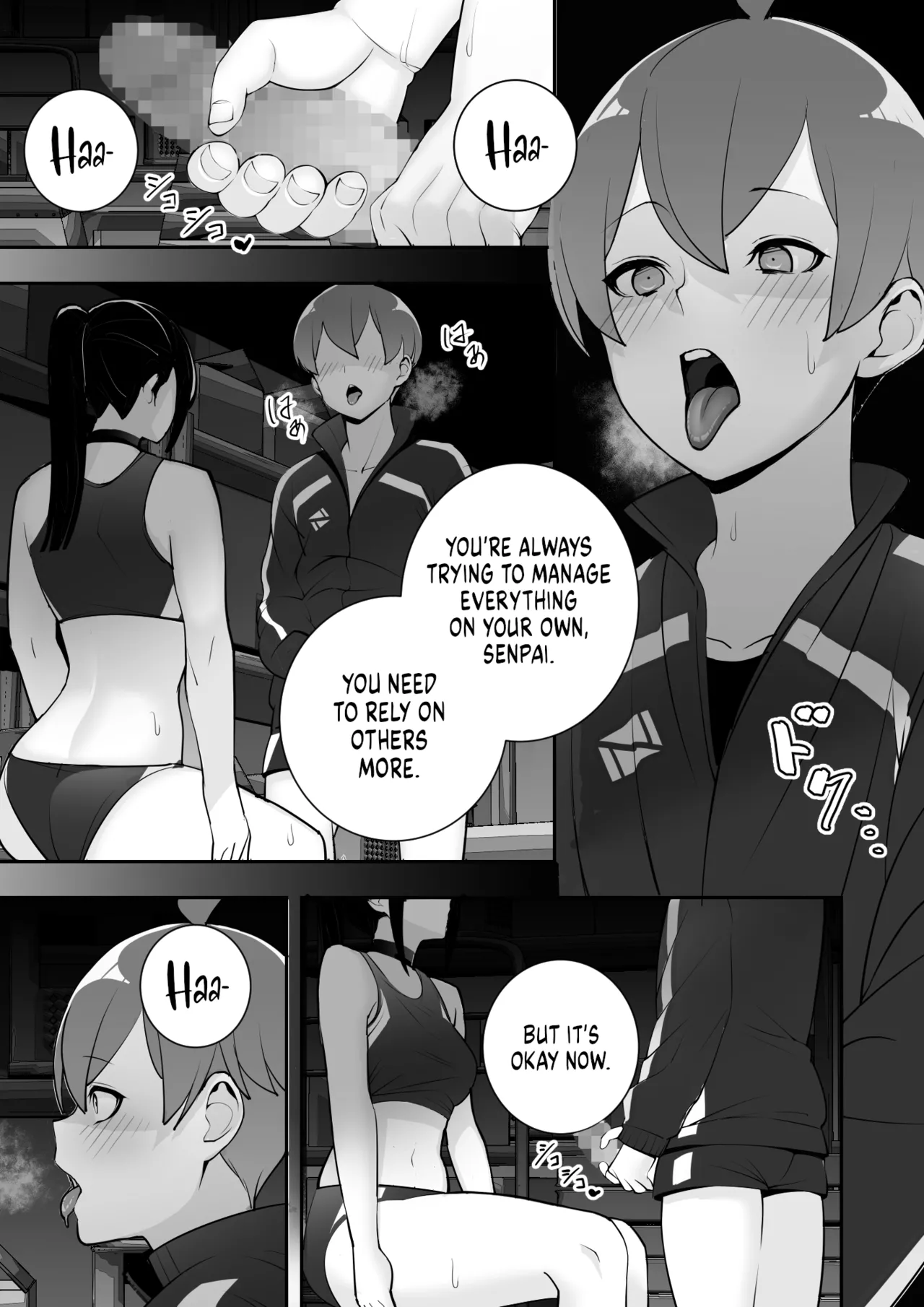 [Material Engine (Materia)]Reizoku no Kubiwa Akogare no Rikujoubu Senpai o Toraete Jibun no Konomi ni Sennou Choukyou | I Claimed my Beloved Track-and-Field Senpai and Brainwashed her into my Perfect Woman[English] Page 20