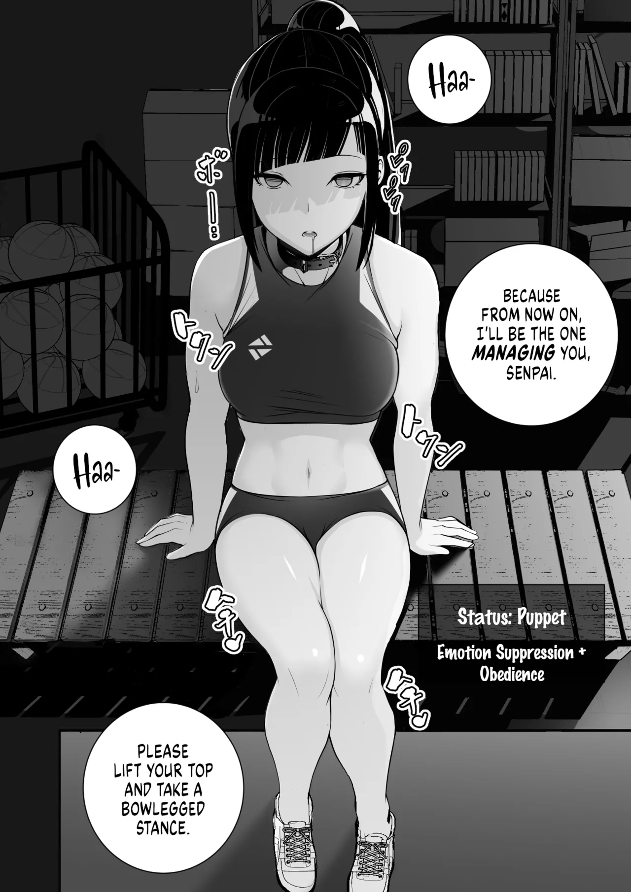 [Material Engine (Materia)]Reizoku no Kubiwa Akogare no Rikujoubu Senpai o Toraete Jibun no Konomi ni Sennou Choukyou | I Claimed my Beloved Track-and-Field Senpai and Brainwashed her into my Perfect Woman[English] Page 21