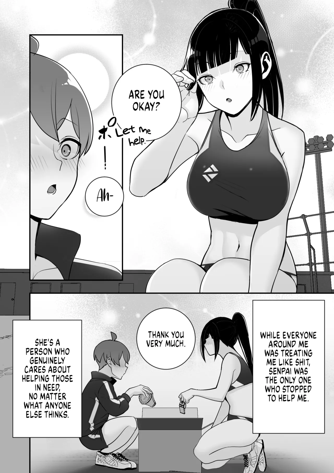 [Material Engine (Materia)]Reizoku no Kubiwa Akogare no Rikujoubu Senpai o Toraete Jibun no Konomi ni Sennou Choukyou | I Claimed my Beloved Track-and-Field Senpai and Brainwashed her into my Perfect Woman[English] Page 39