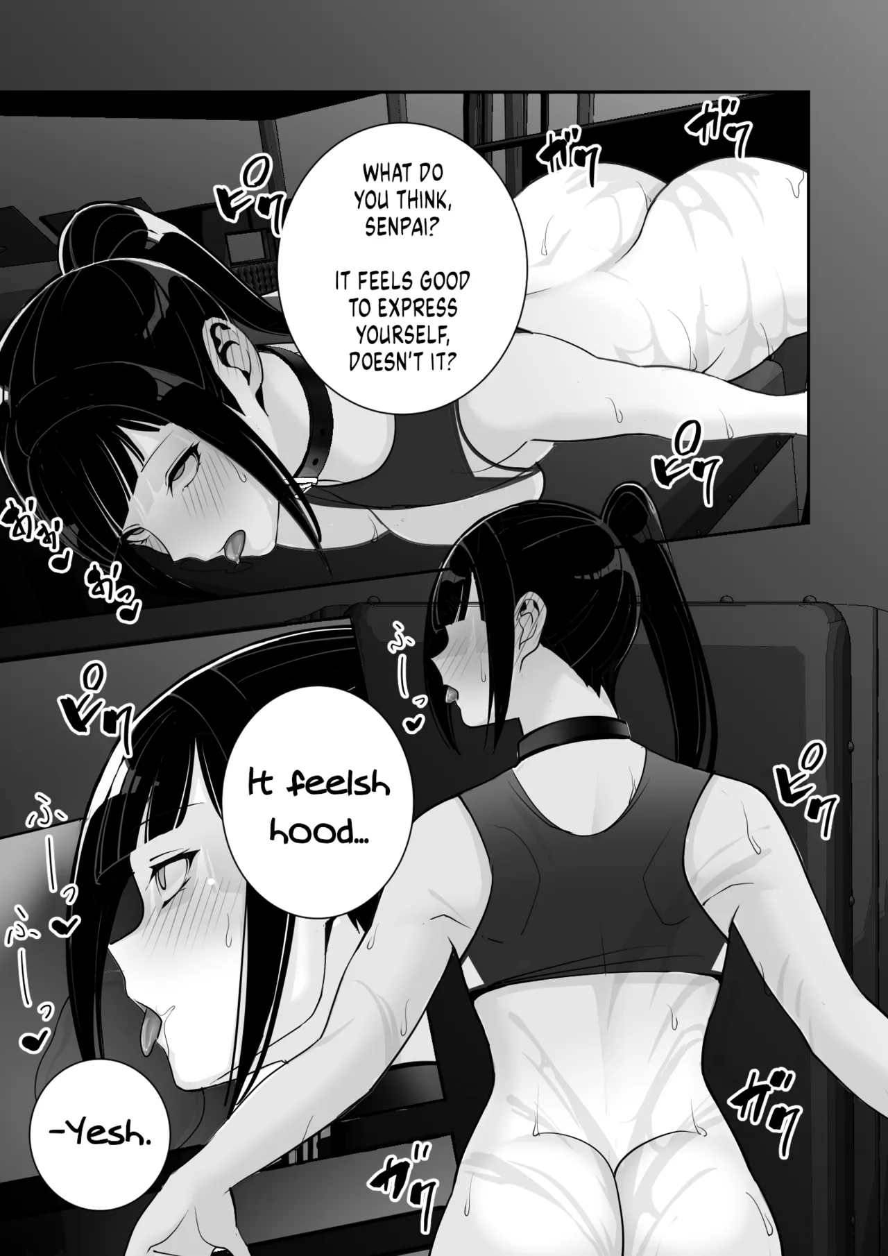 [Material Engine (Materia)]Reizoku no Kubiwa Akogare no Rikujoubu Senpai o Toraete Jibun no Konomi ni Sennou Choukyou | I Claimed my Beloved Track-and-Field Senpai and Brainwashed her into my Perfect Woman[English] Page 50