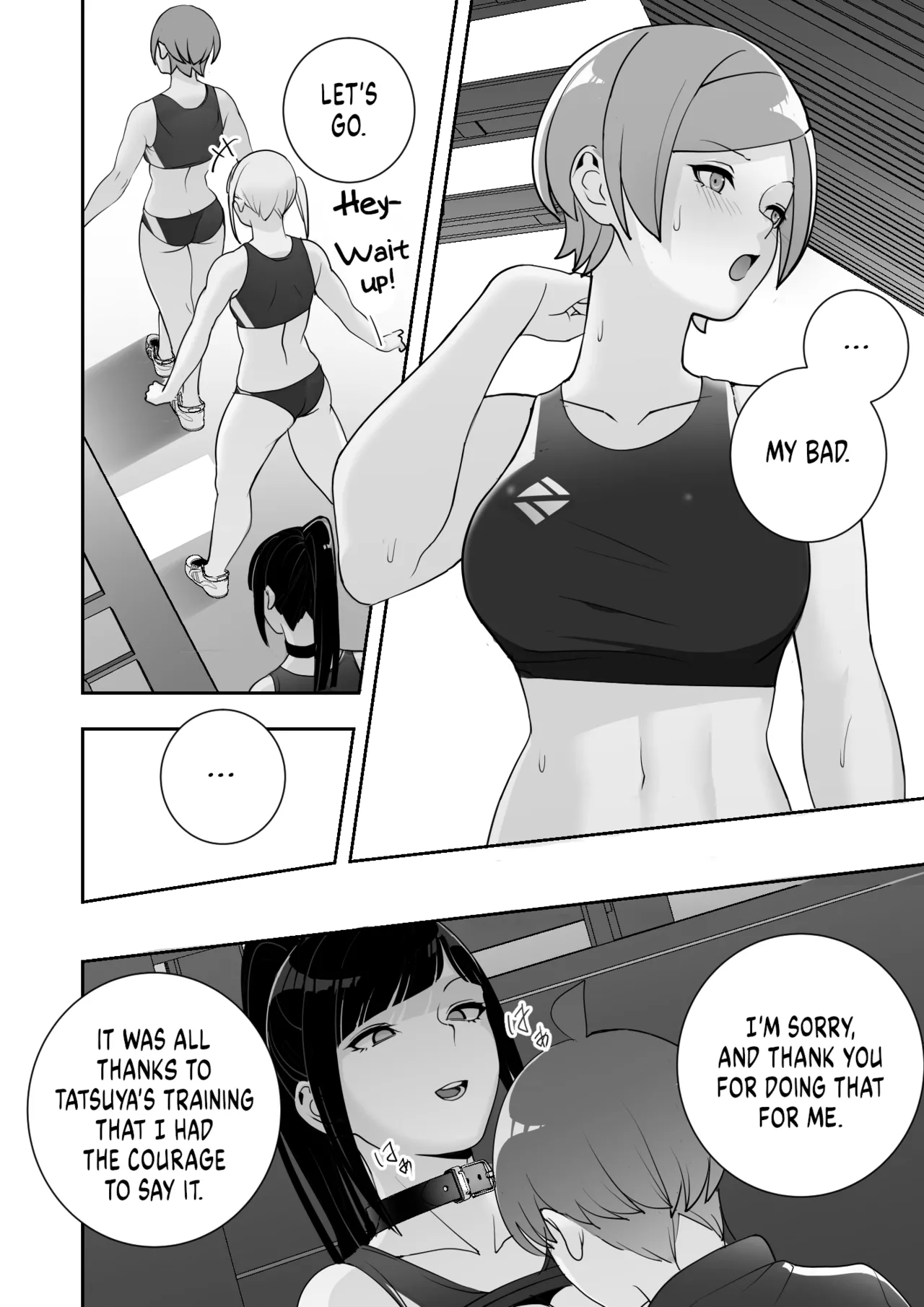 [Material Engine (Materia)]Reizoku no Kubiwa Akogare no Rikujoubu Senpai o Toraete Jibun no Konomi ni Sennou Choukyou | I Claimed my Beloved Track-and-Field Senpai and Brainwashed her into my Perfect Woman[English] Page 57