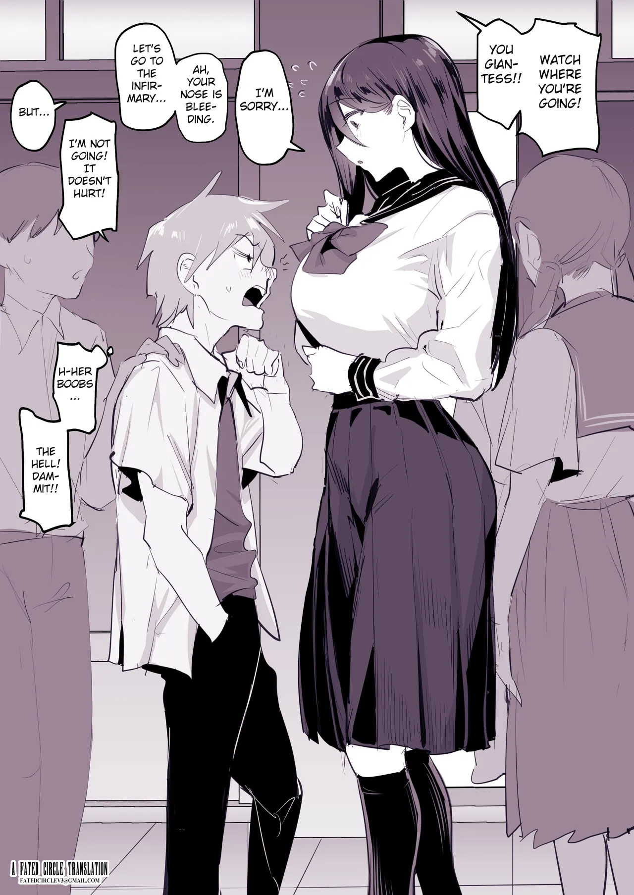 [Poriuretan]Kawaii Zuki no Deka Onna | A Big Girl Who Likes Cute Things[English] [Fated Circle] Page 2