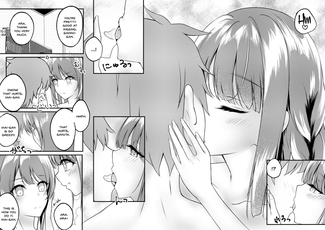 [Sakura Zensen (Shirakawa Yoka)]Hajirau Mai-san ga Mitai. - I‘d like to see Mai-san who is hajirau.(Seishun Buta Yarou wa Bunny Girl Senpai no Yume o Minai) [English] [SDTLs] [Digital] Page 9