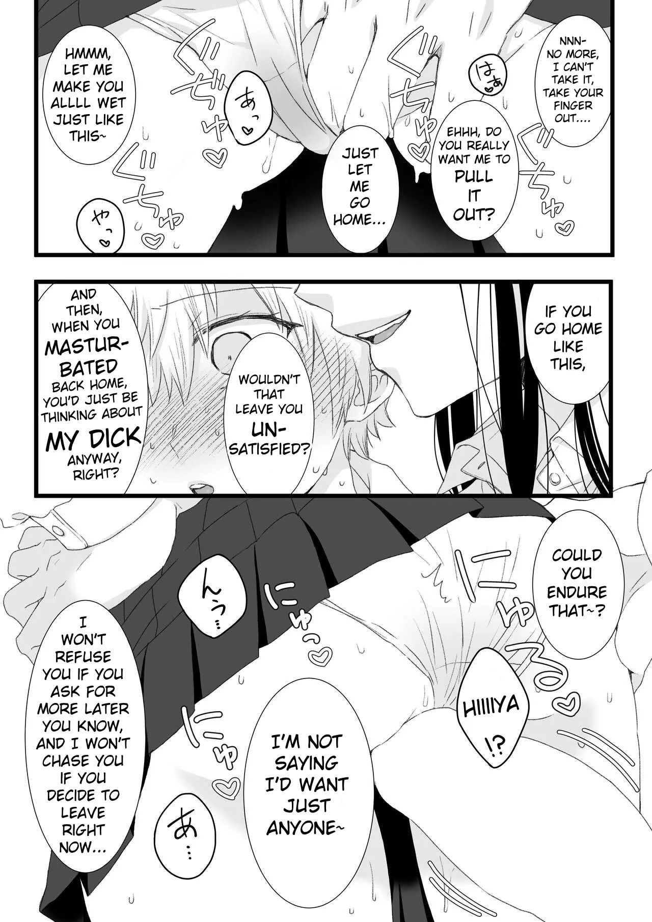 [TriangleMonster]Futanari Joshi to Hatsu Ecchi Shimashita[English] [MTL] Page 20