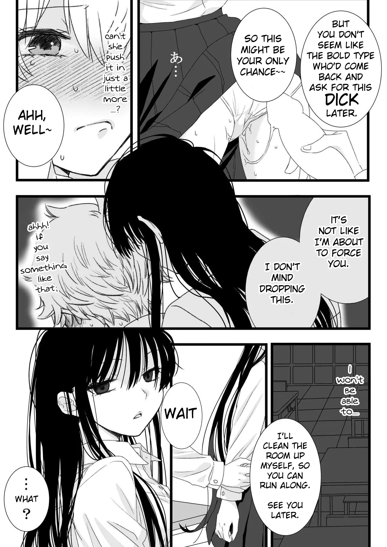 [TriangleMonster]Futanari Joshi to Hatsu Ecchi Shimashita[English] [MTL] Page 21